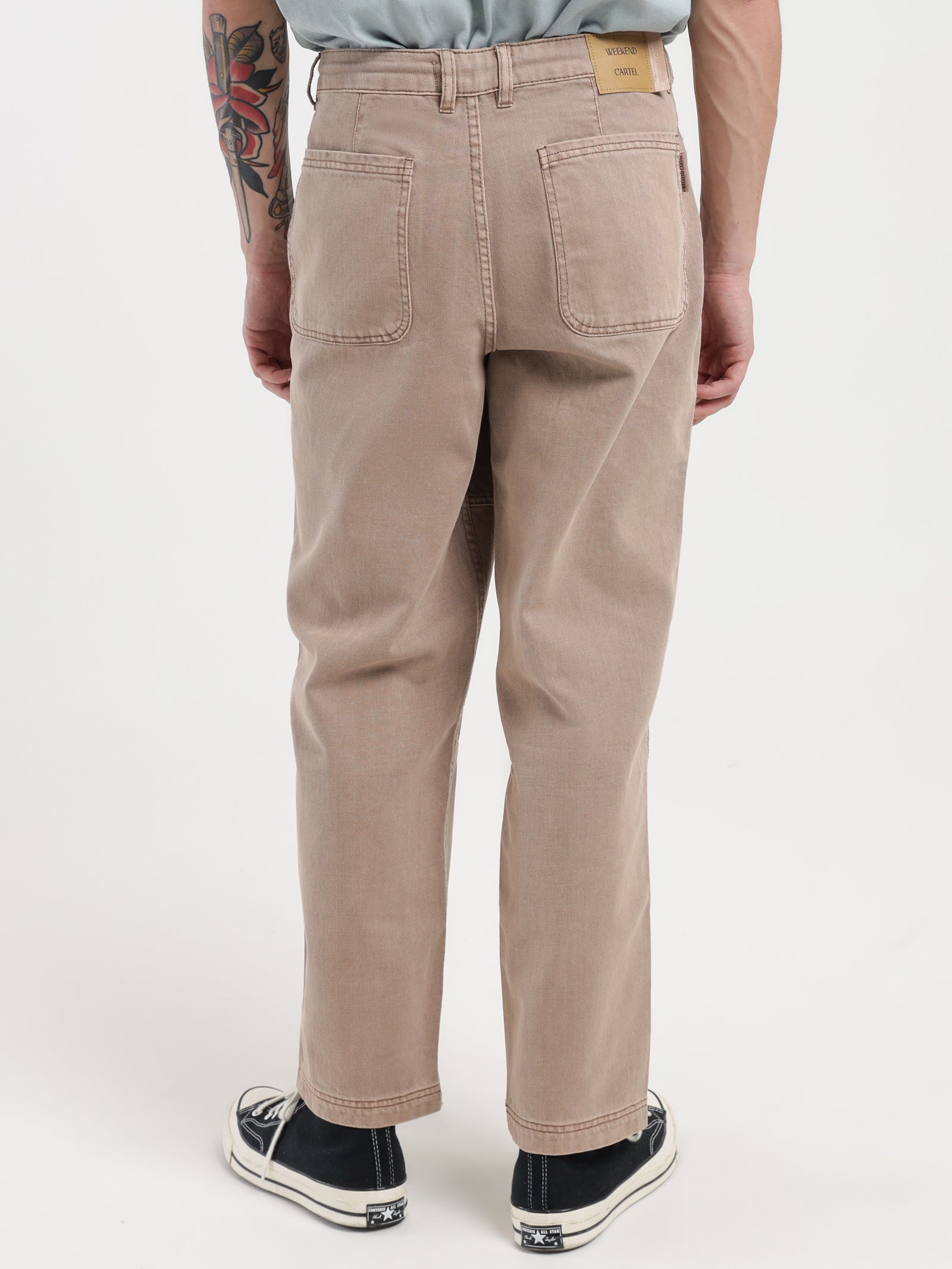 Anarchy Relaxed Jeans in Putty