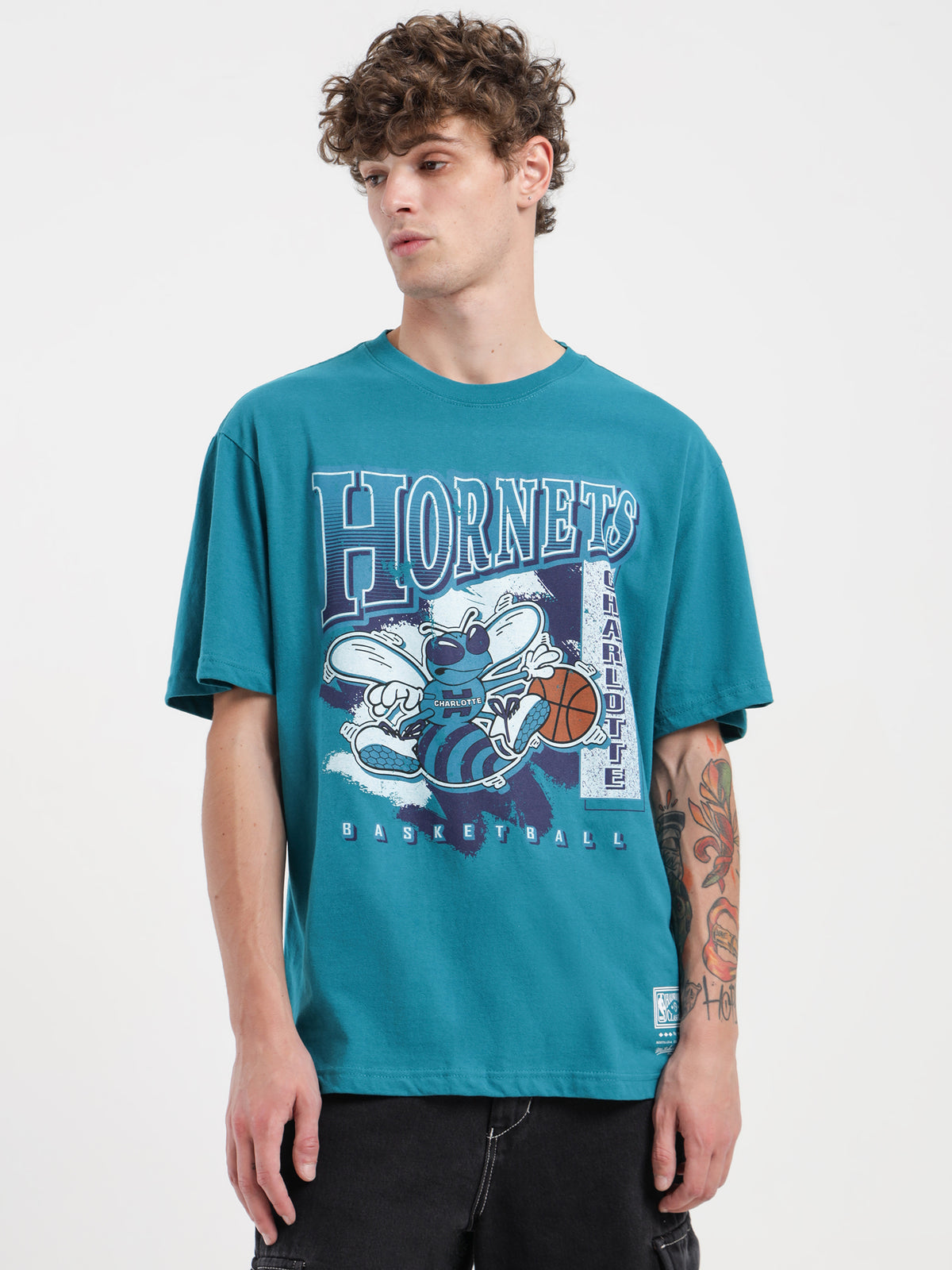 Charlotte Hornets T-Shirt in Teal