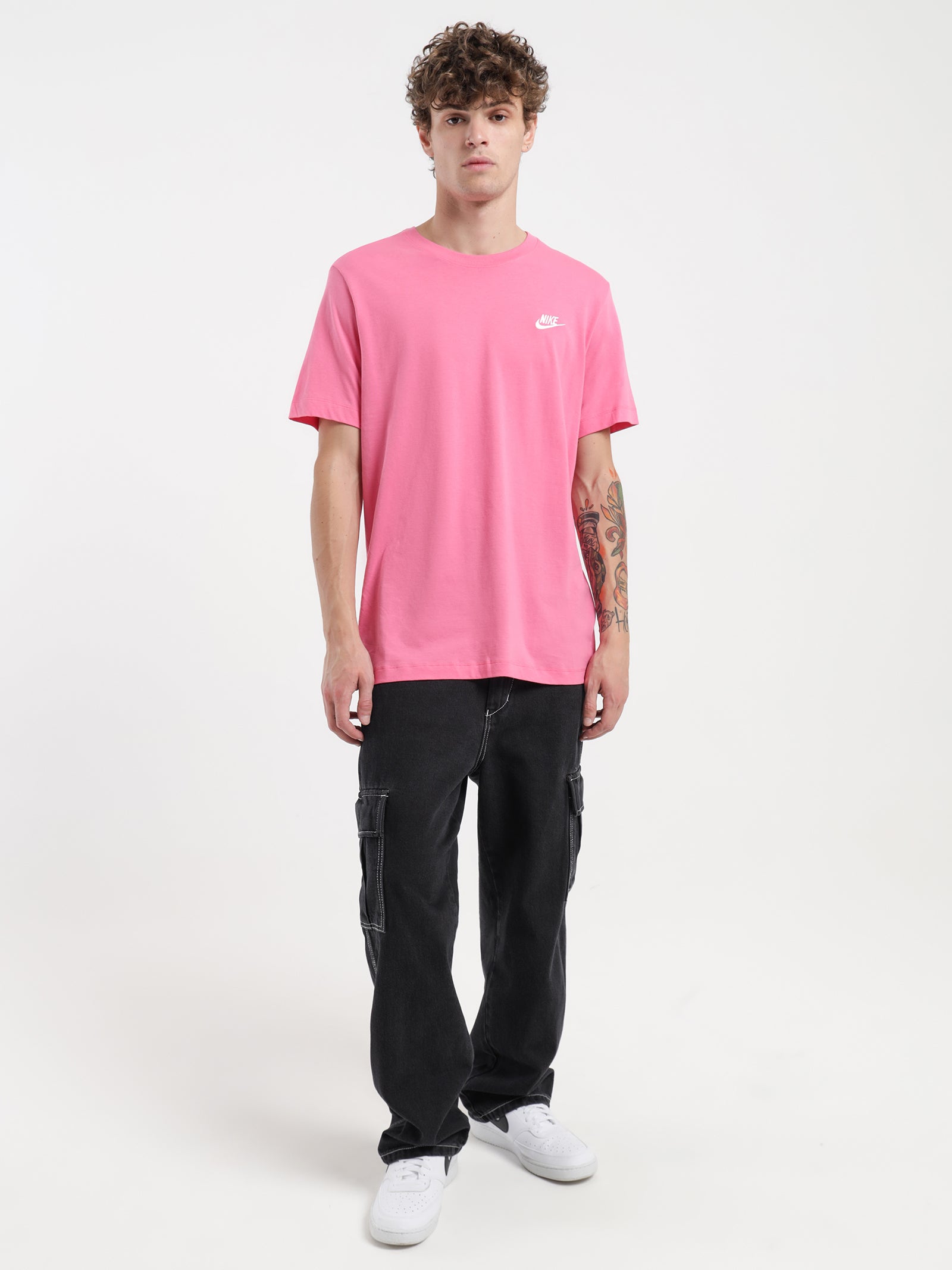 Nike Sportswear Club T-Shirt Pinksicle | Glue Store