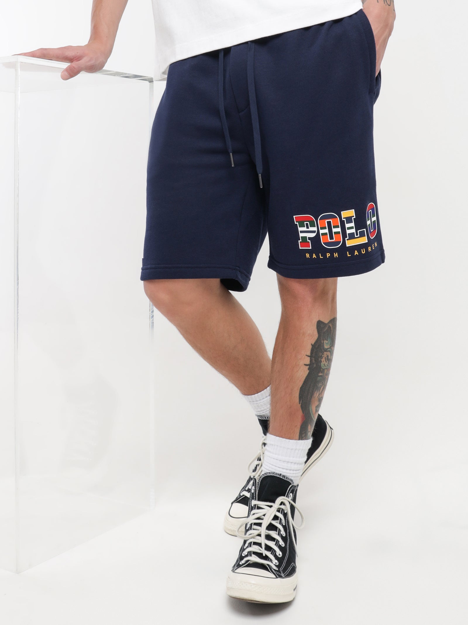 Logo Fleece Shorts