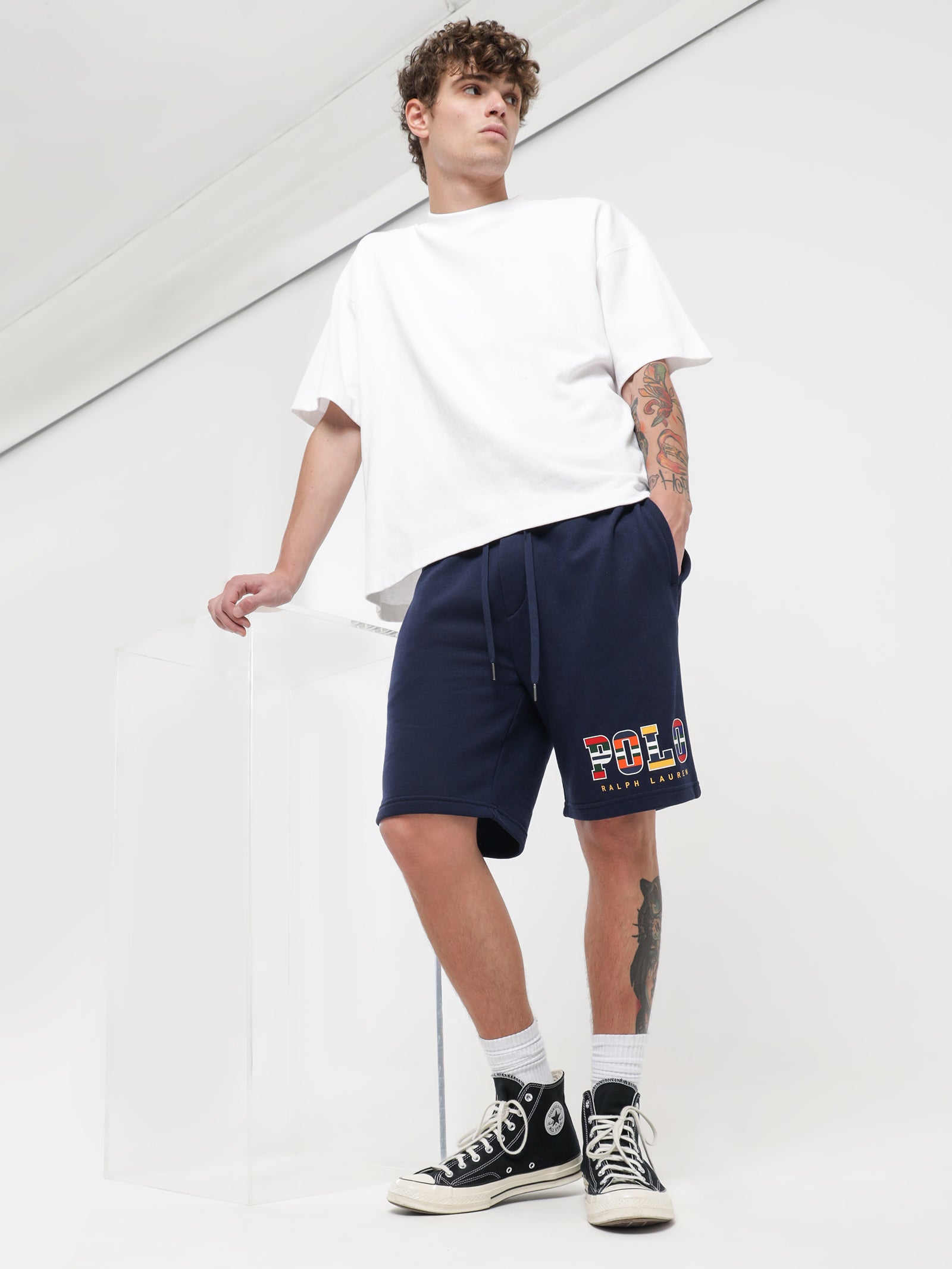 Logo Fleece Shorts