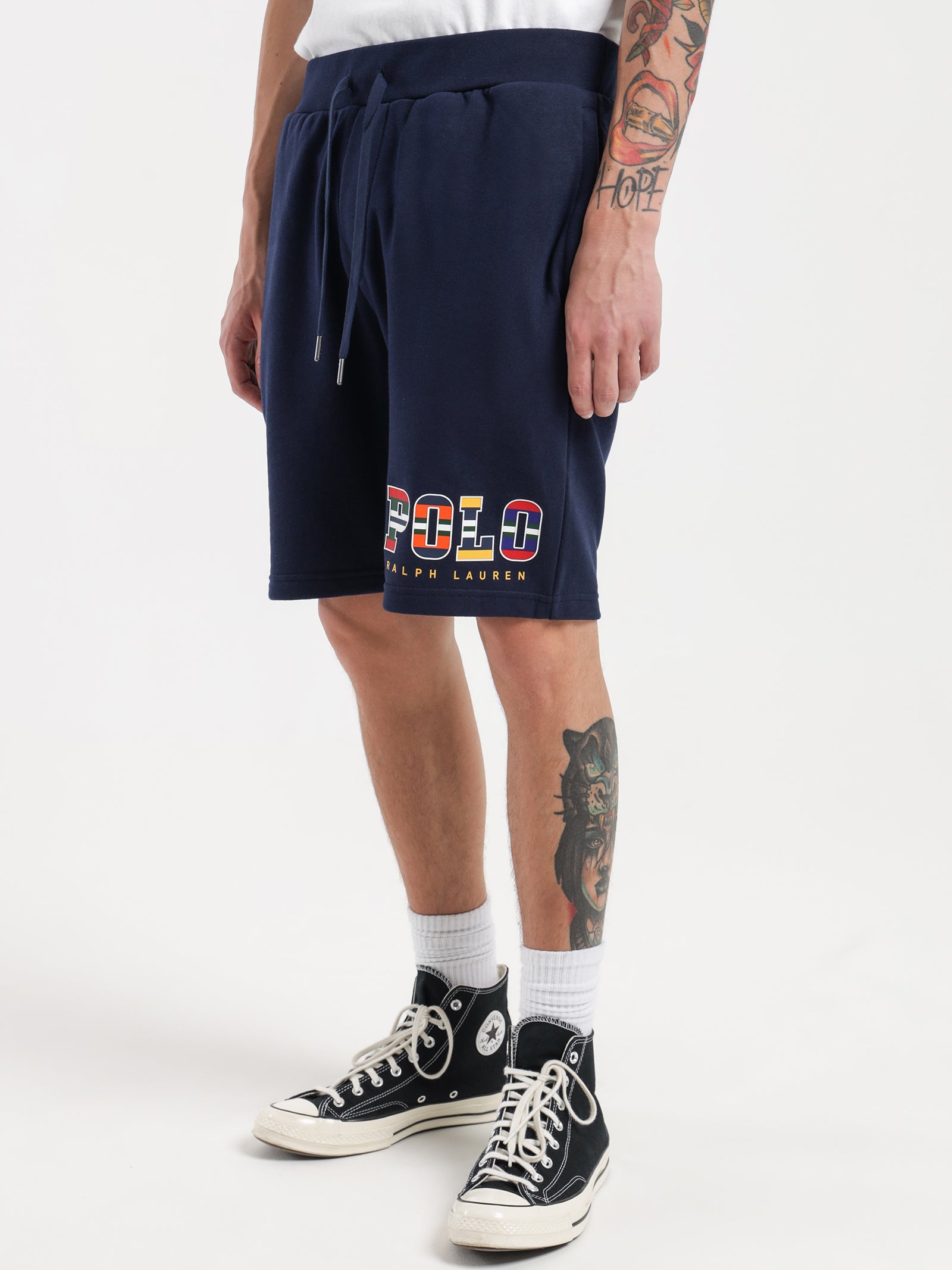 Logo Fleece Shorts