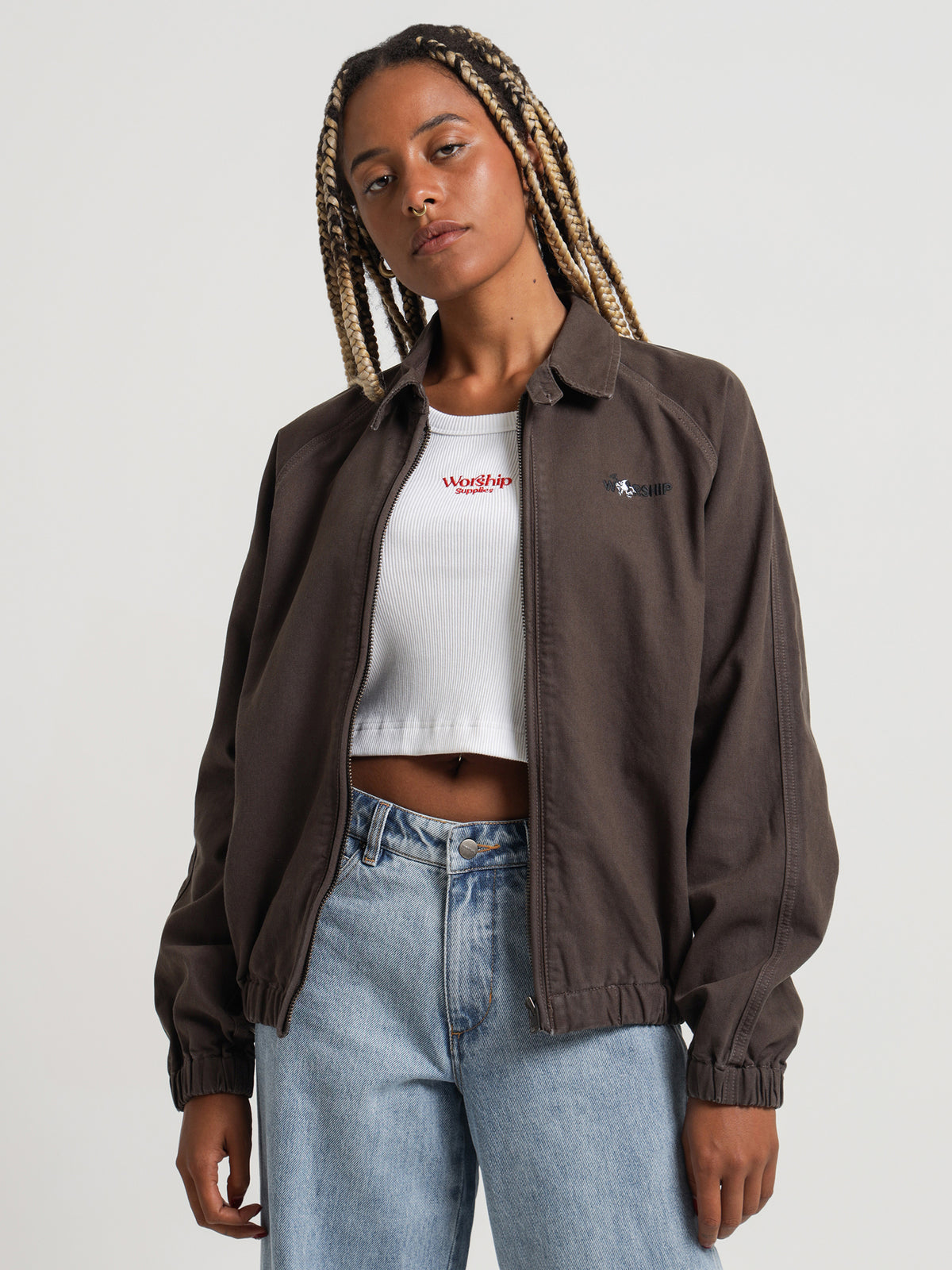 Worship Scoot Jacket | Shroom