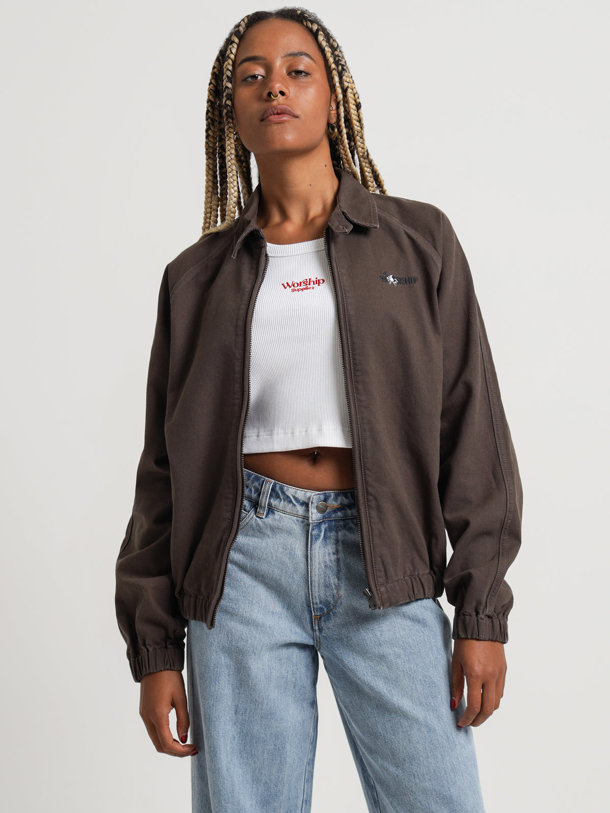 Worship Scoot Jacket | Shroom