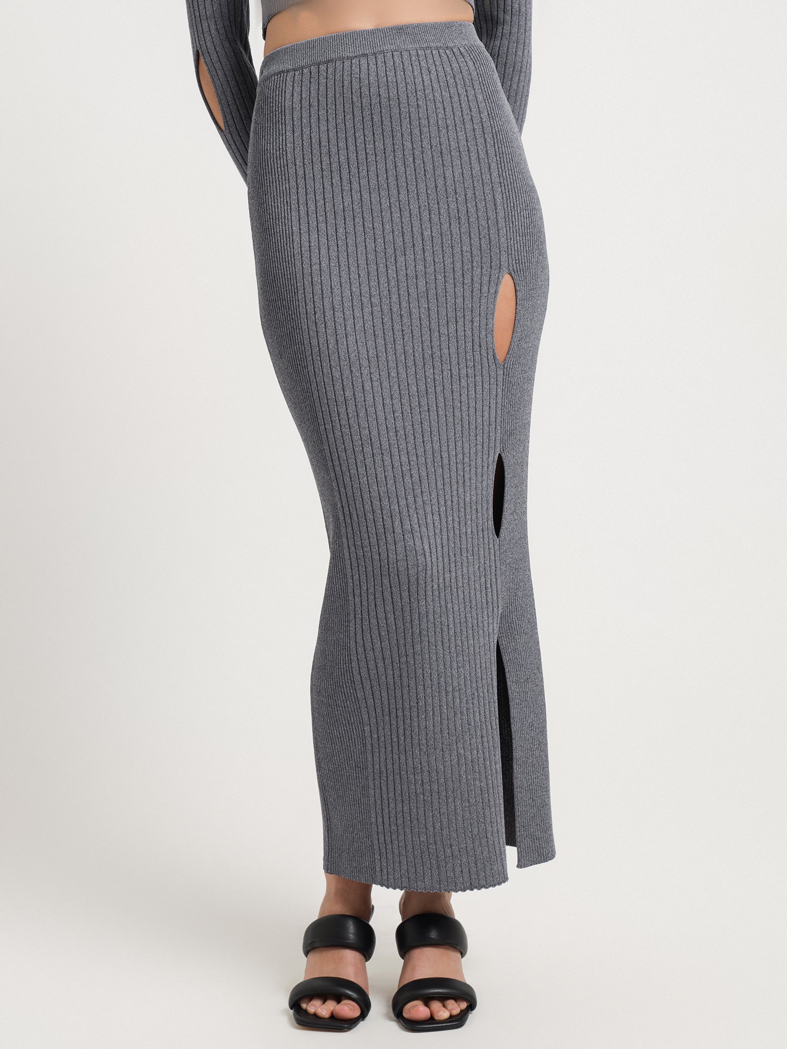 Kaesha Knit Midi Skirt