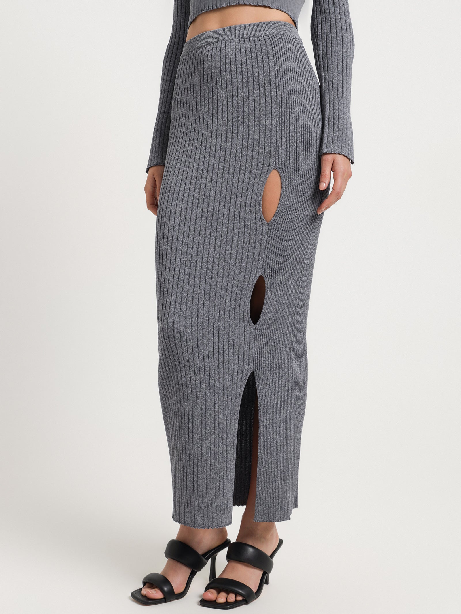 Kaesha Knit Midi Skirt