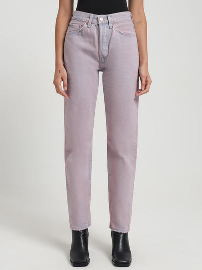 501 '81 Jeans in Quartz Pink Overdye