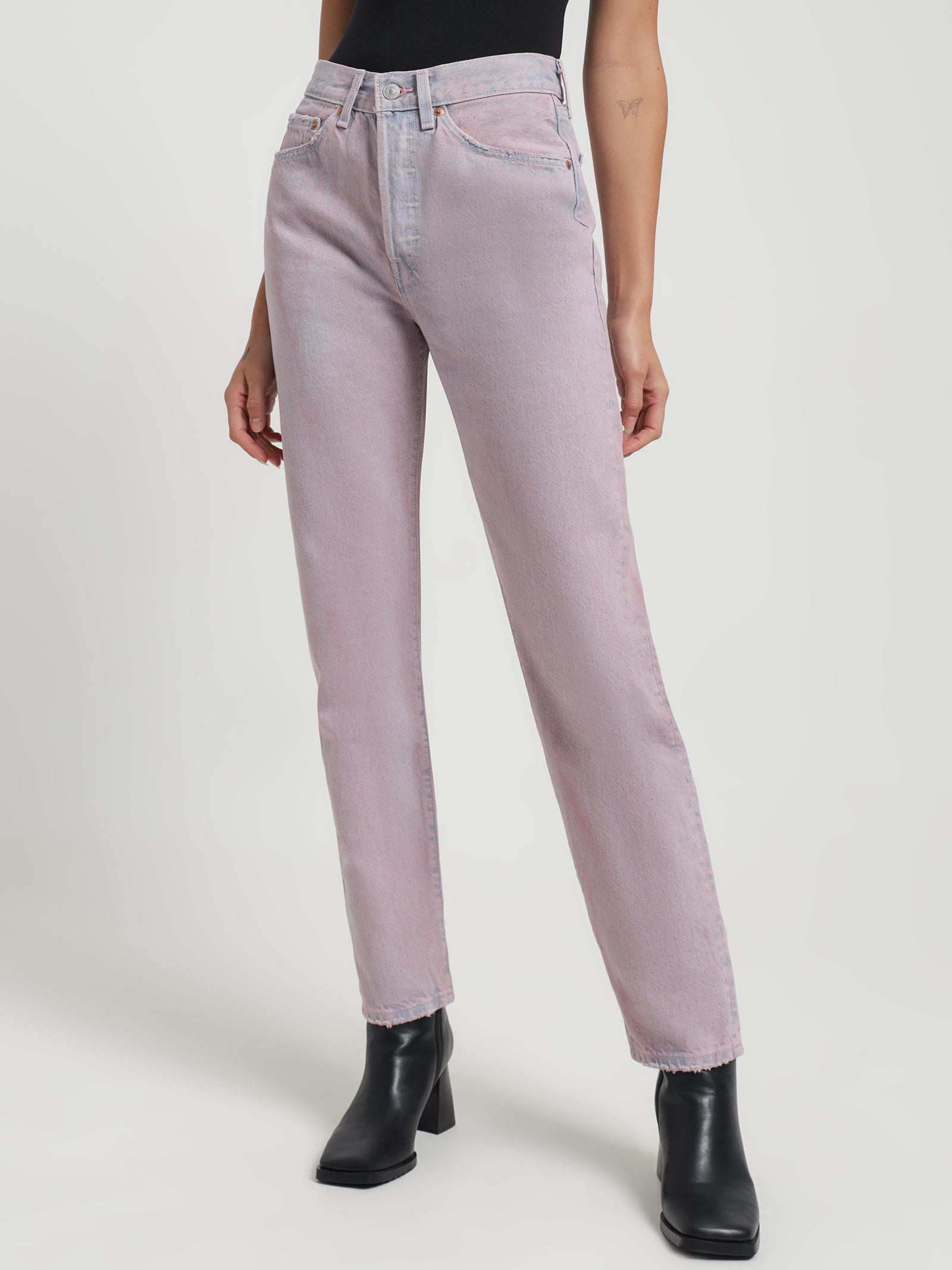501 '81 Jeans in Quartz Pink Overdye