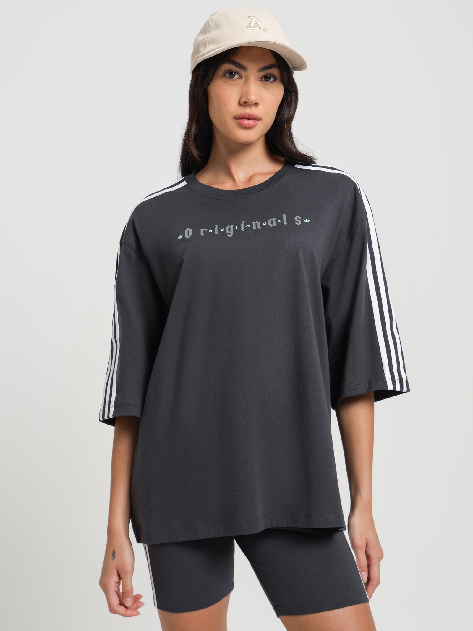 oversized t shirt dress adidas