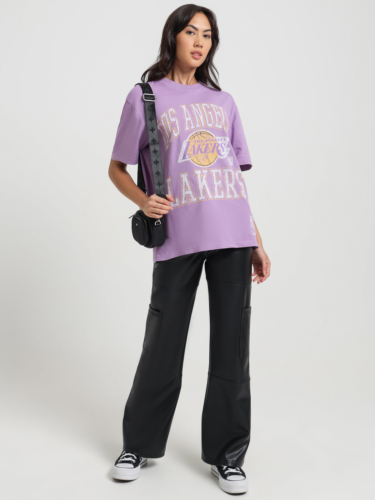 Los Angeles Lakers T-Shirt in Purple