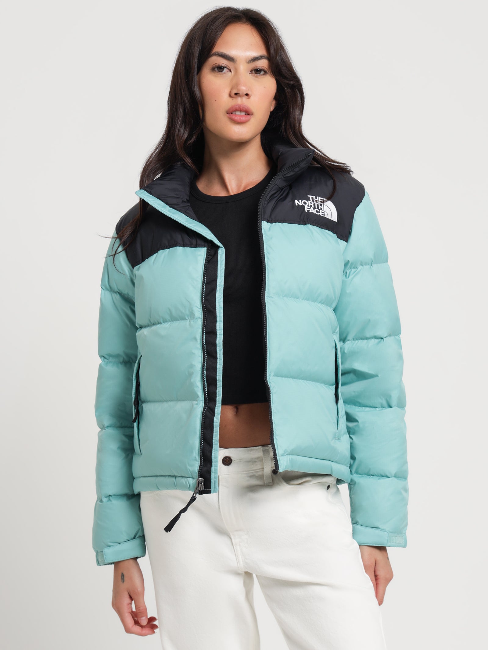 Face 700 North Face Baby Blue Jacket 1996 Retro Nuptse Jacket