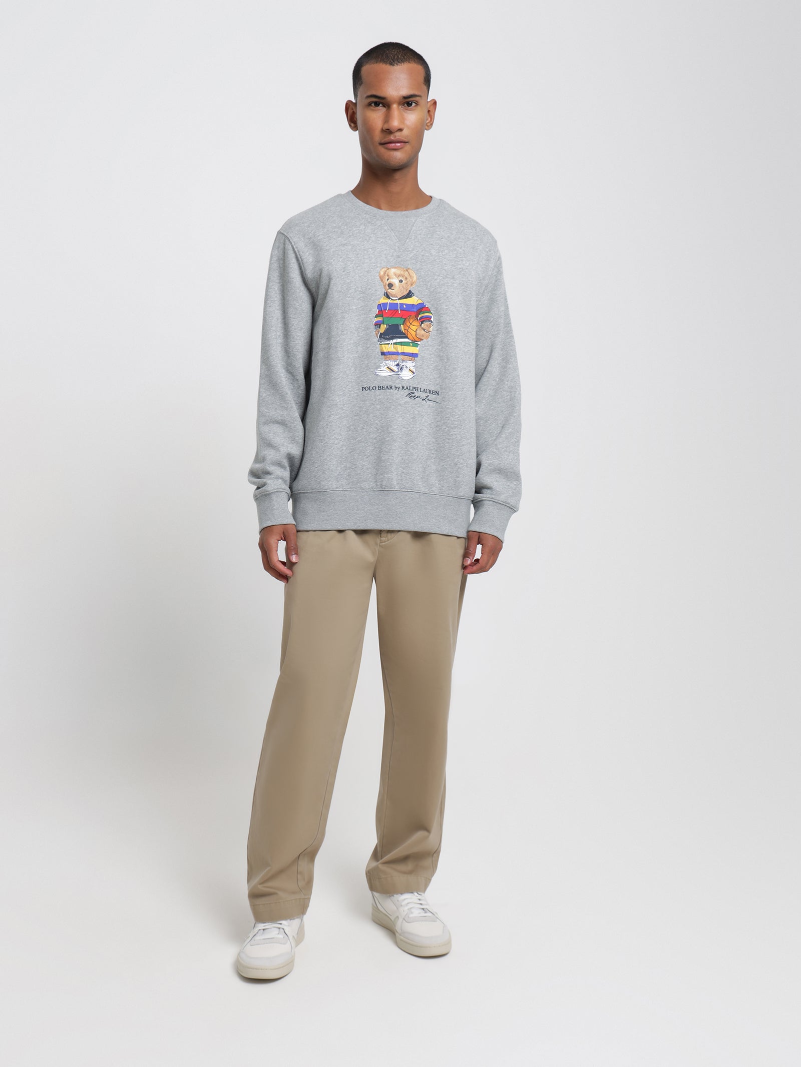 Pleat Detail Cotton Trousers