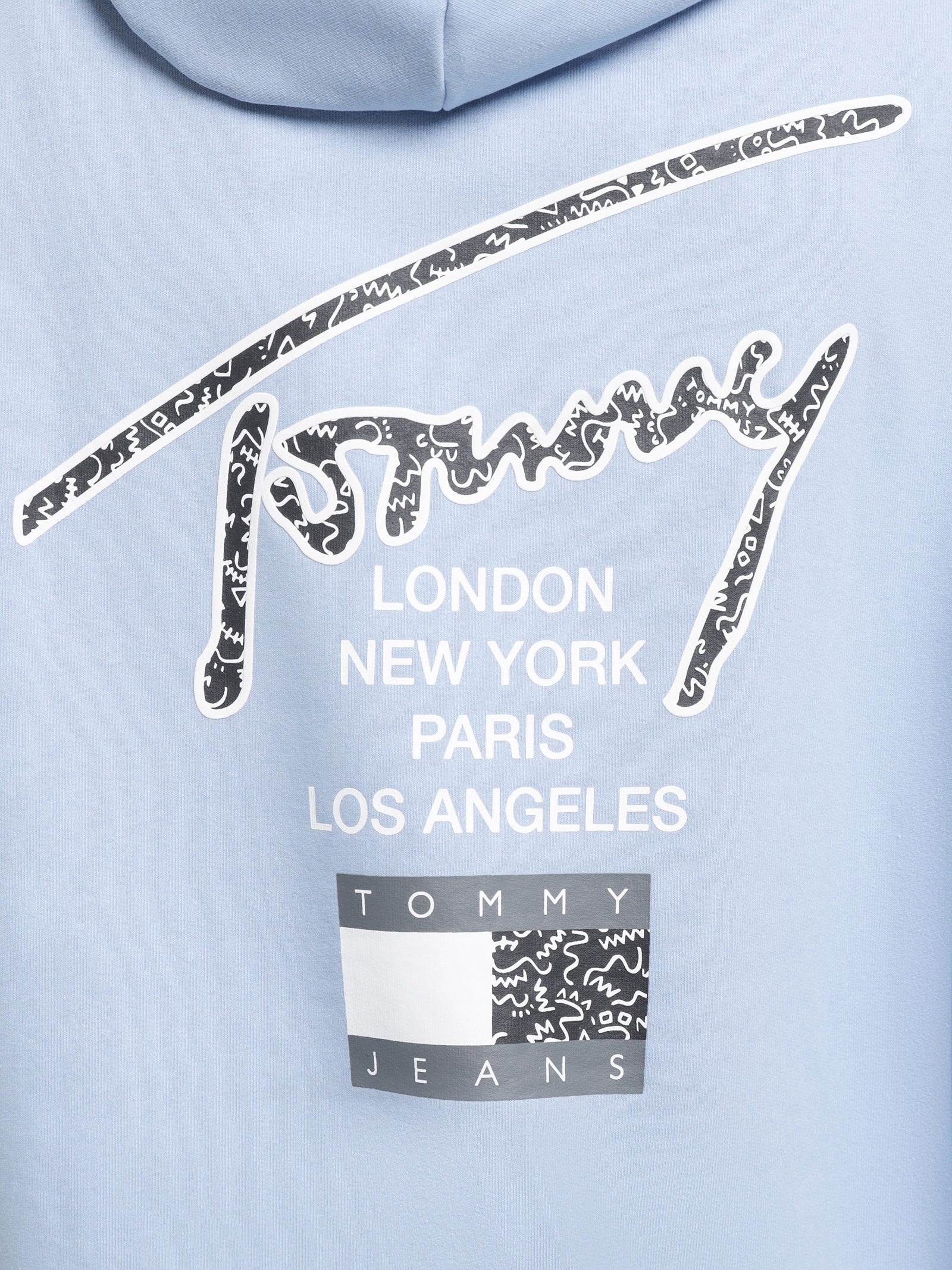 Relaxed Back Logo Terry Hoodie