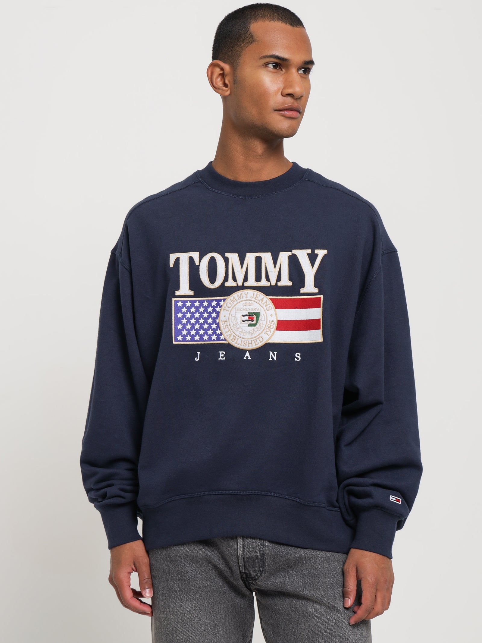 Sueded Comfort Fit Sweatshirt