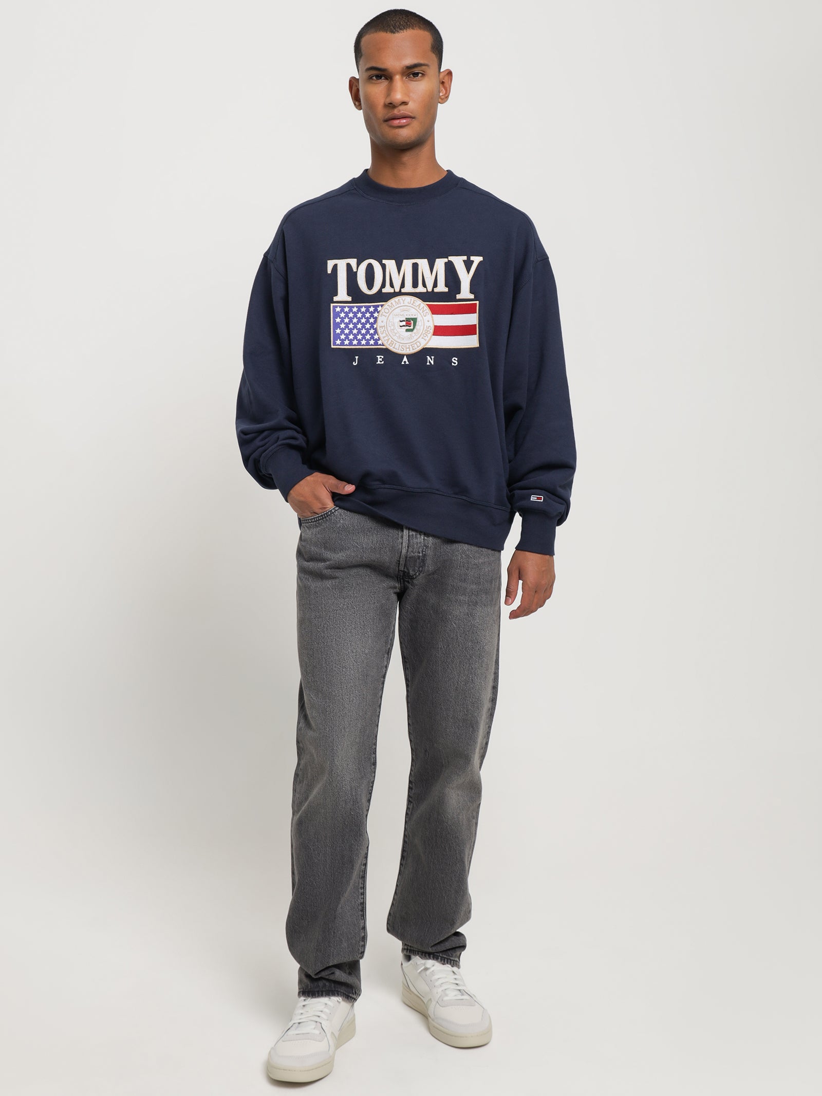 Sueded Comfort Fit Sweatshirt