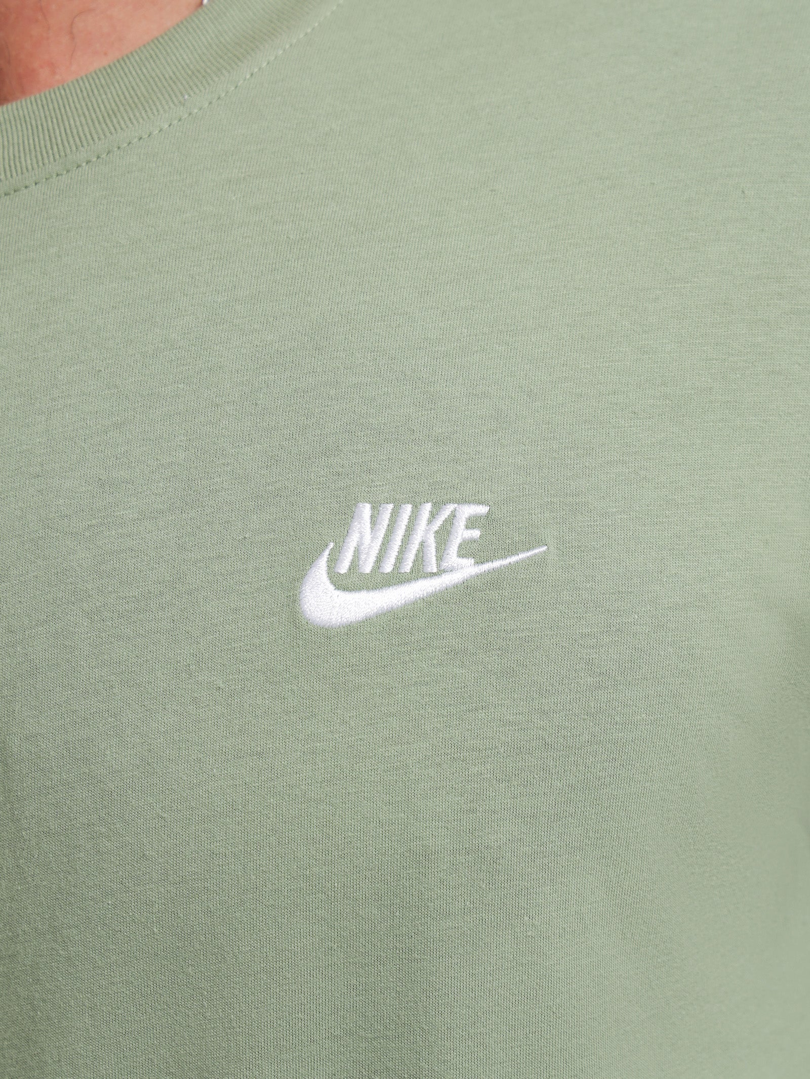 Sportswear Club T-Shirt in Oil Green - Glue Store