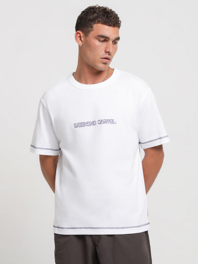 Culprit T-Shirt in Cloud White
