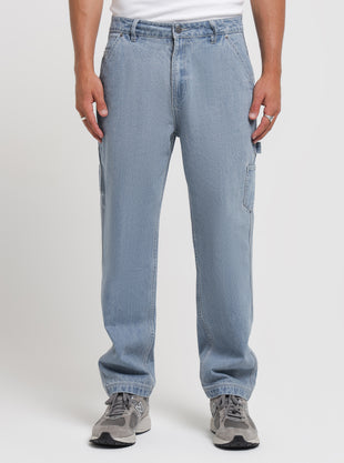 Outcast Relaxed Carpenter Jeans in Arctic Blue