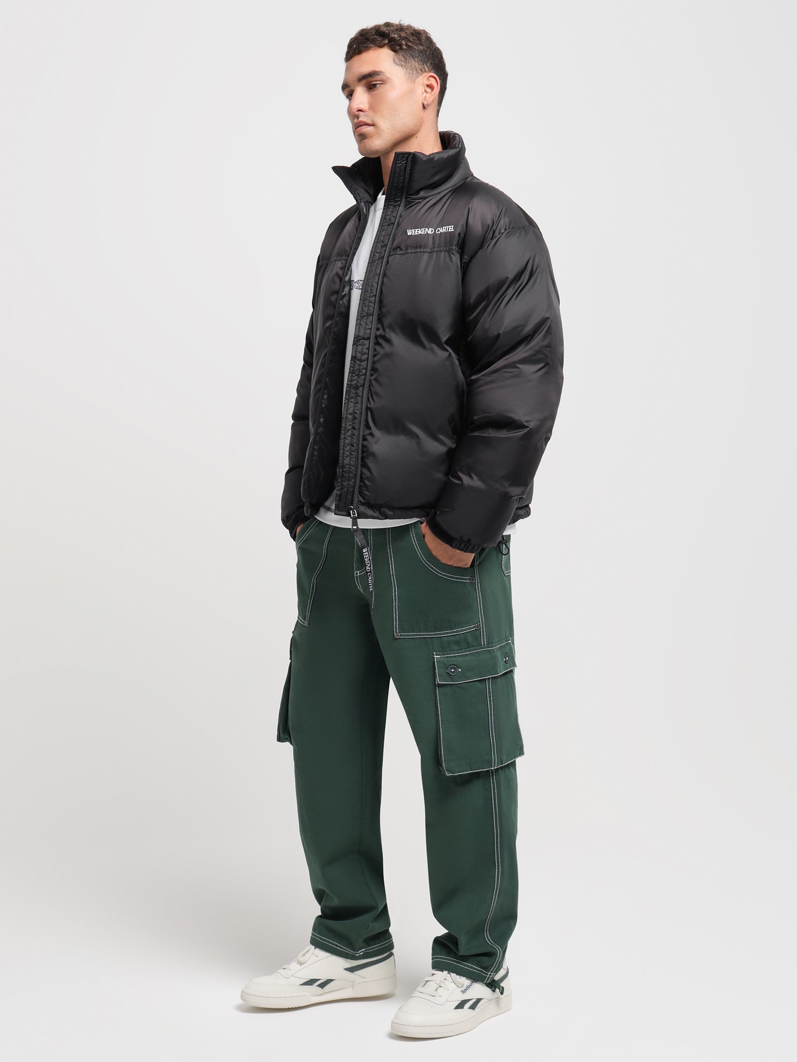 Syndicate Cargo Pants in Forest Green