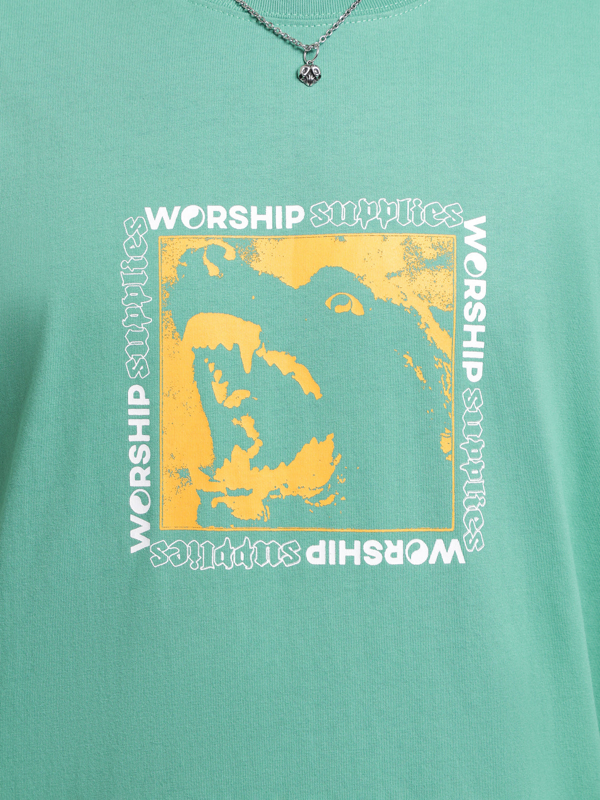 Purebred T-Shirt in Washed Opal Green