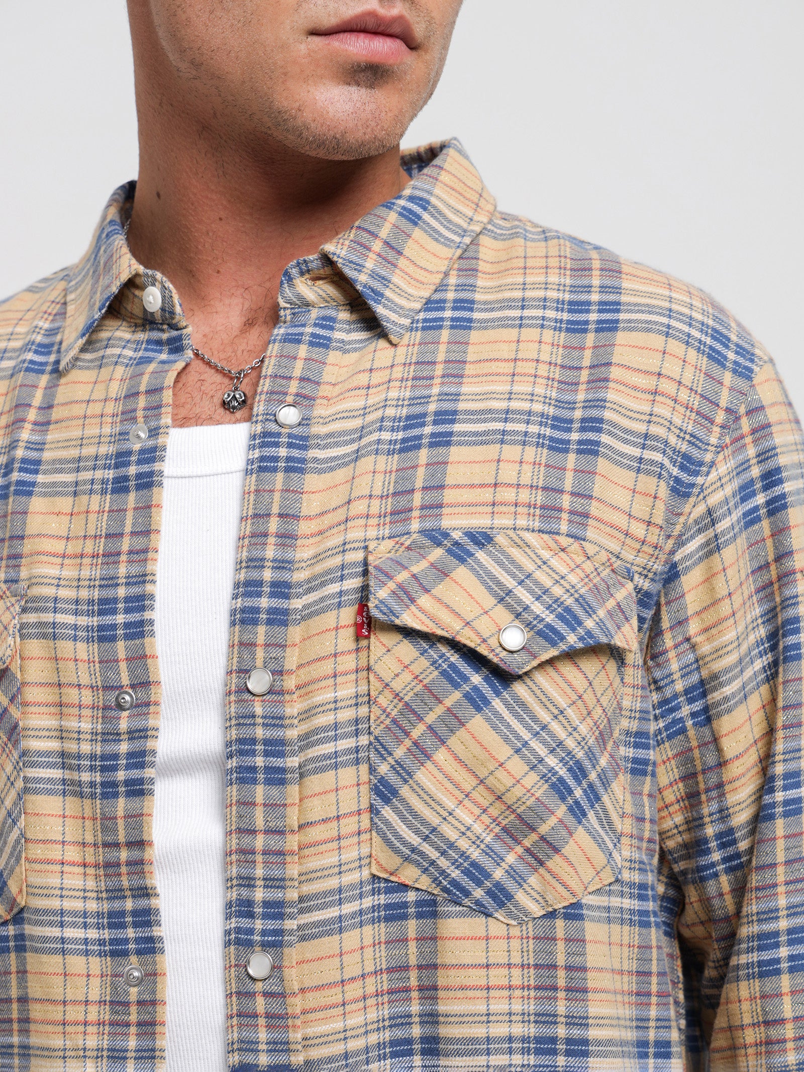 Relaxed Fit Western Shirt