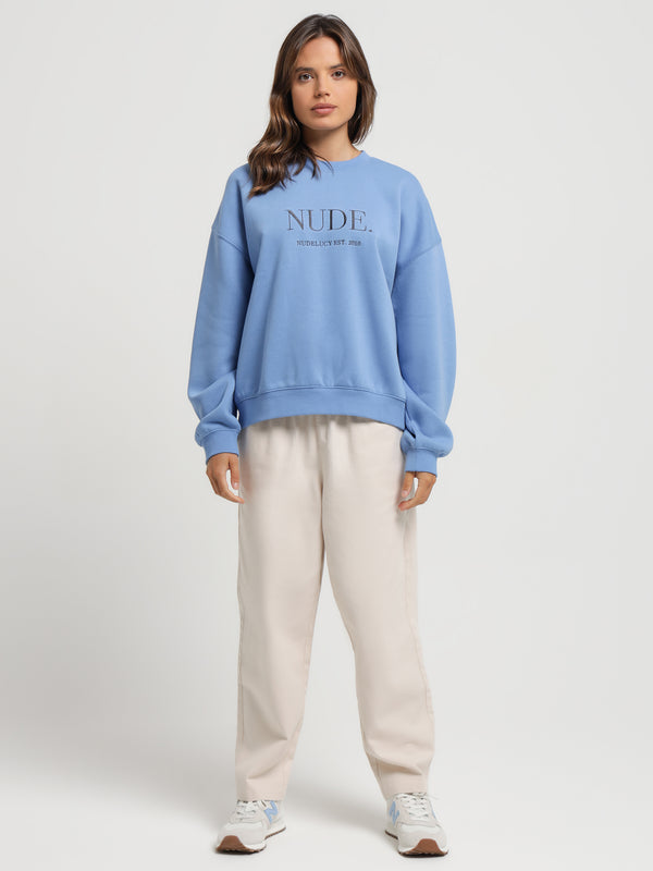 Nude lucy Nude Sweat in Reef Blue Reef | Glue Store