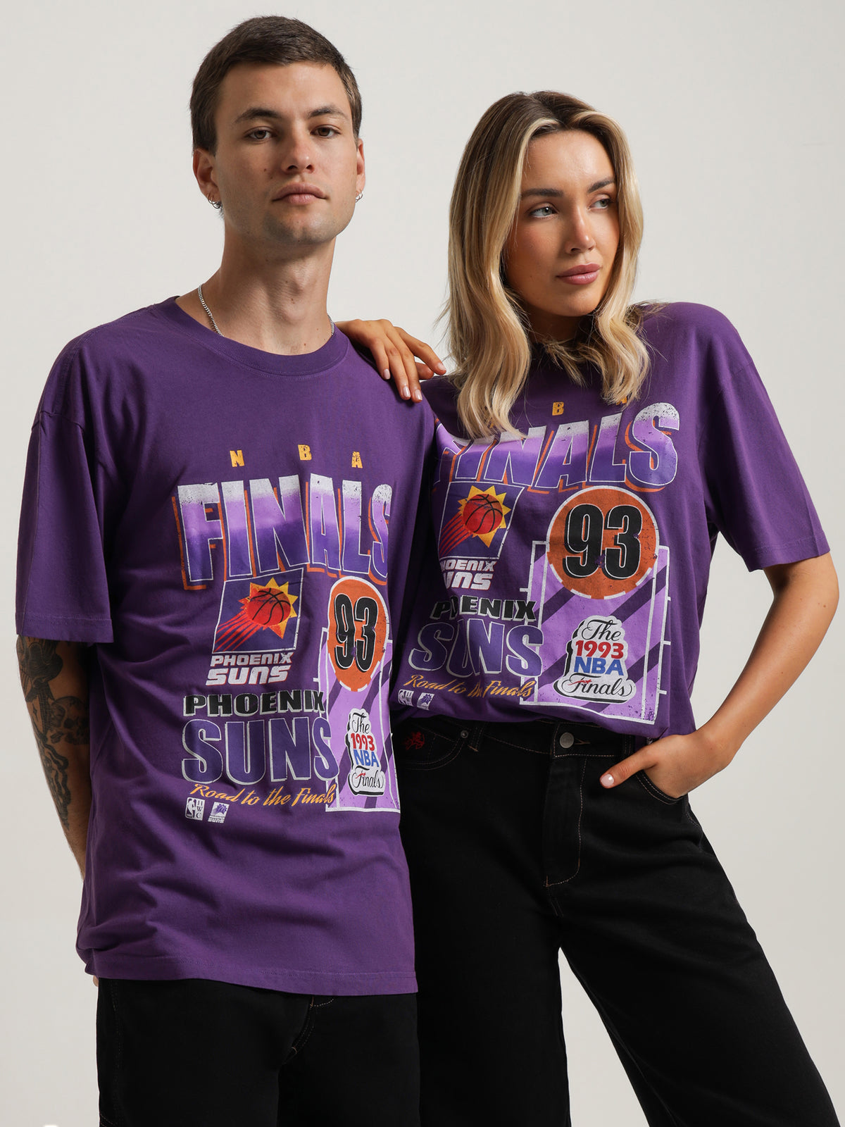 Suns 93 Finals T-Shirt in Purple