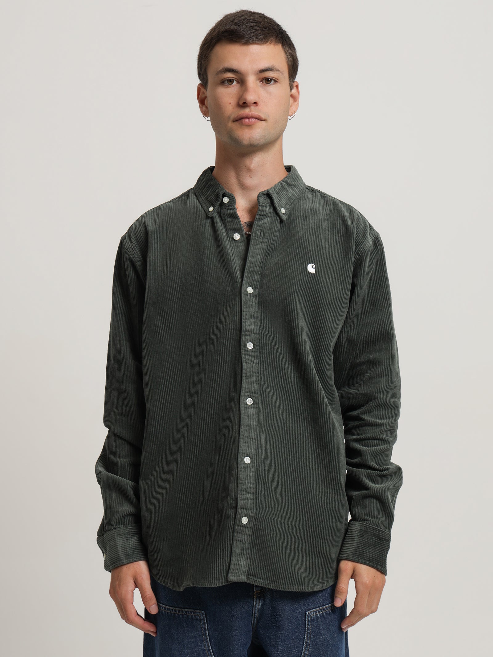 Long Sleeve Madison Cord Shirt