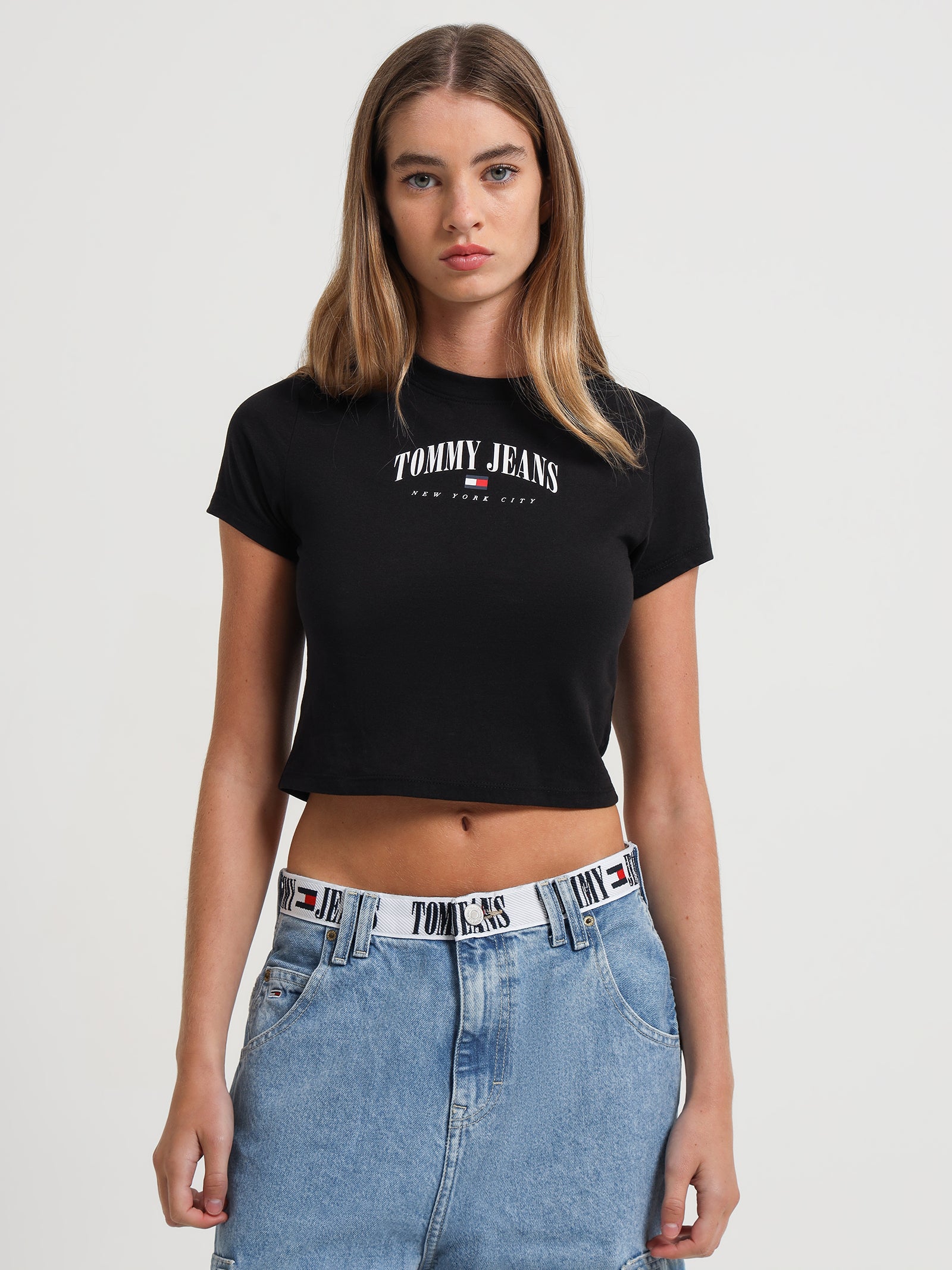 Baby Crop Essential Logo T-Shirt