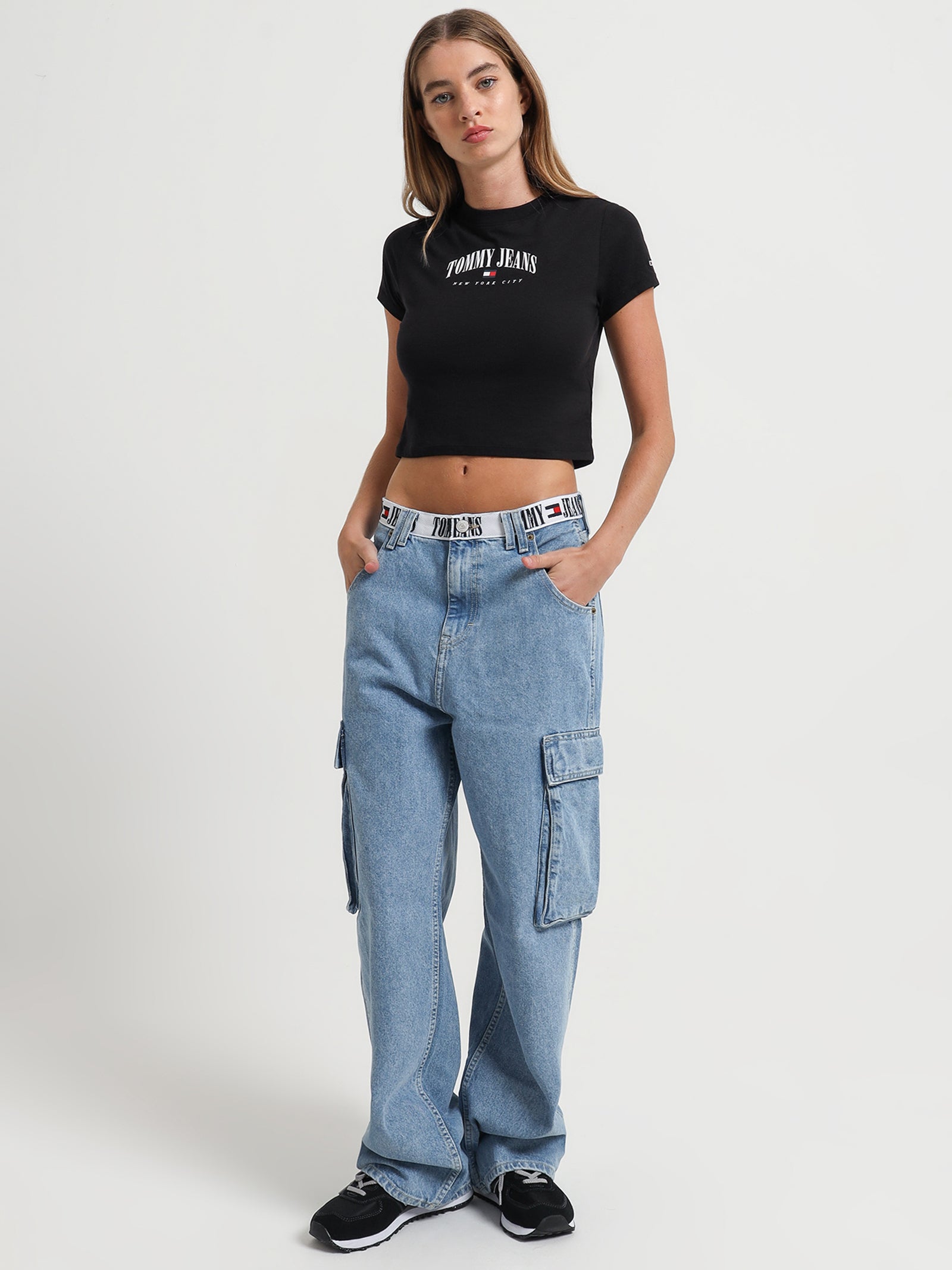 Baby Crop Essential Logo T-Shirt