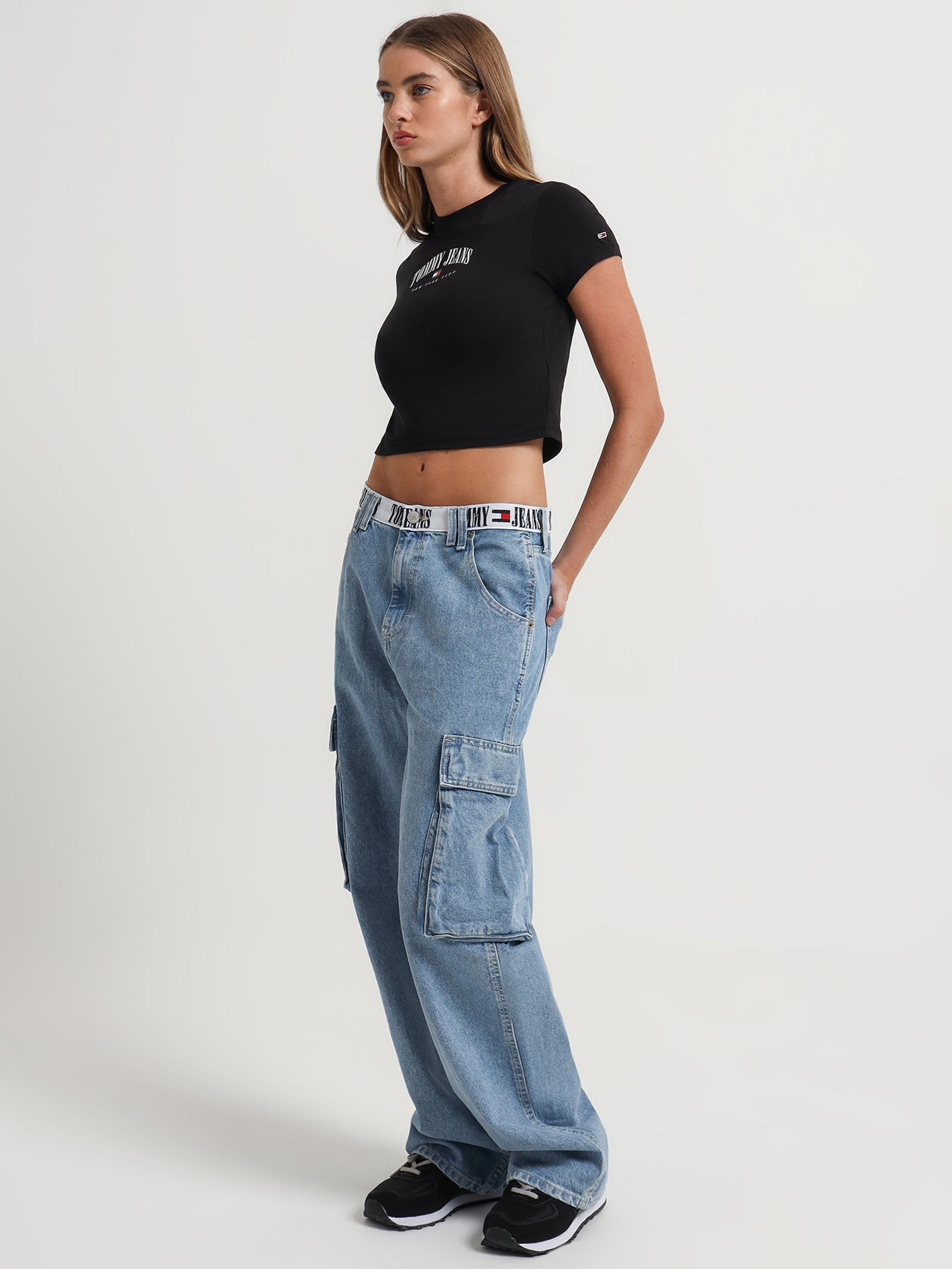 Baby Crop Essential Logo T-Shirt