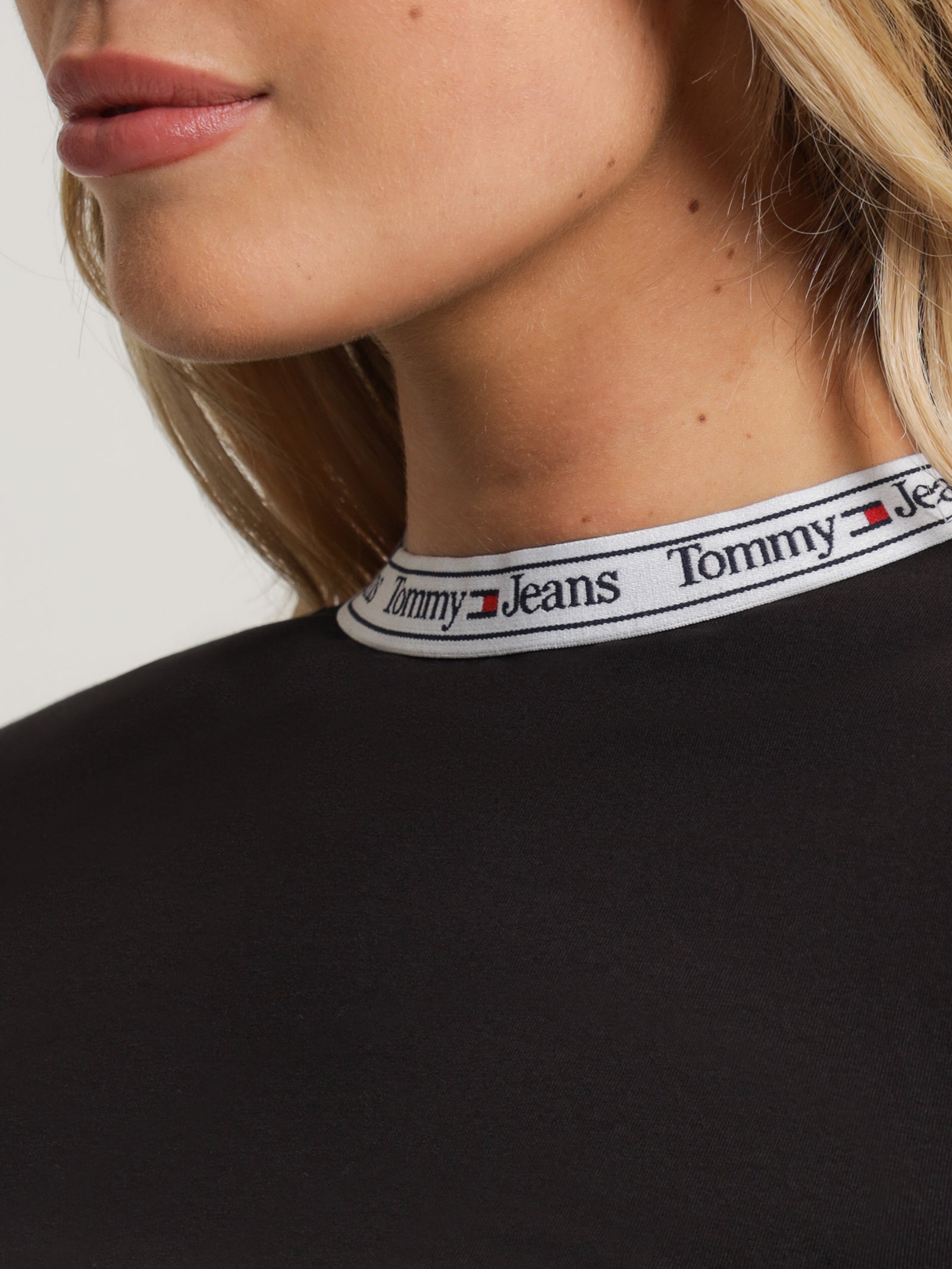 Logo Tape Bodycon Dress