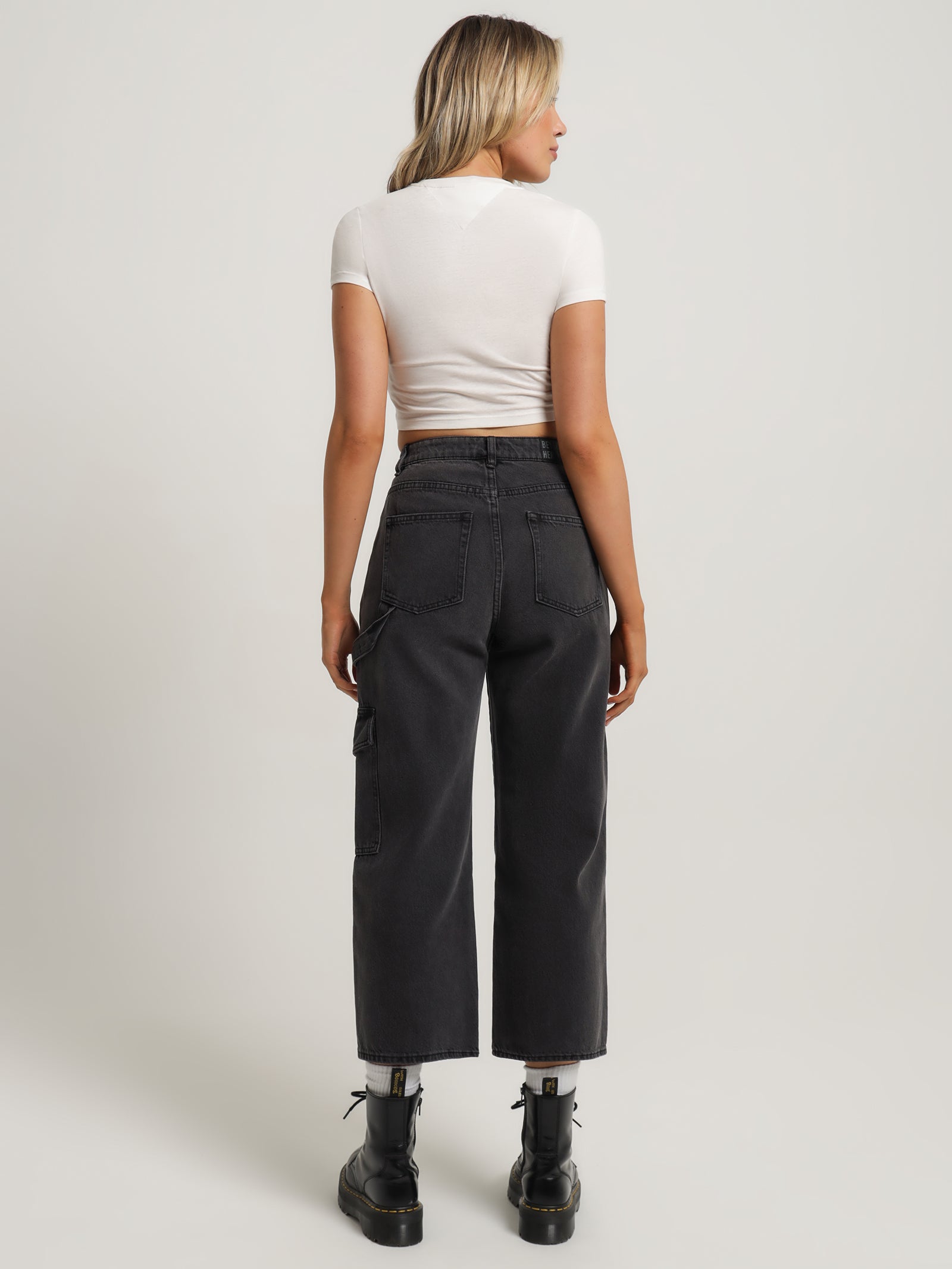 Baby Crop Essential Logo T-Shirt