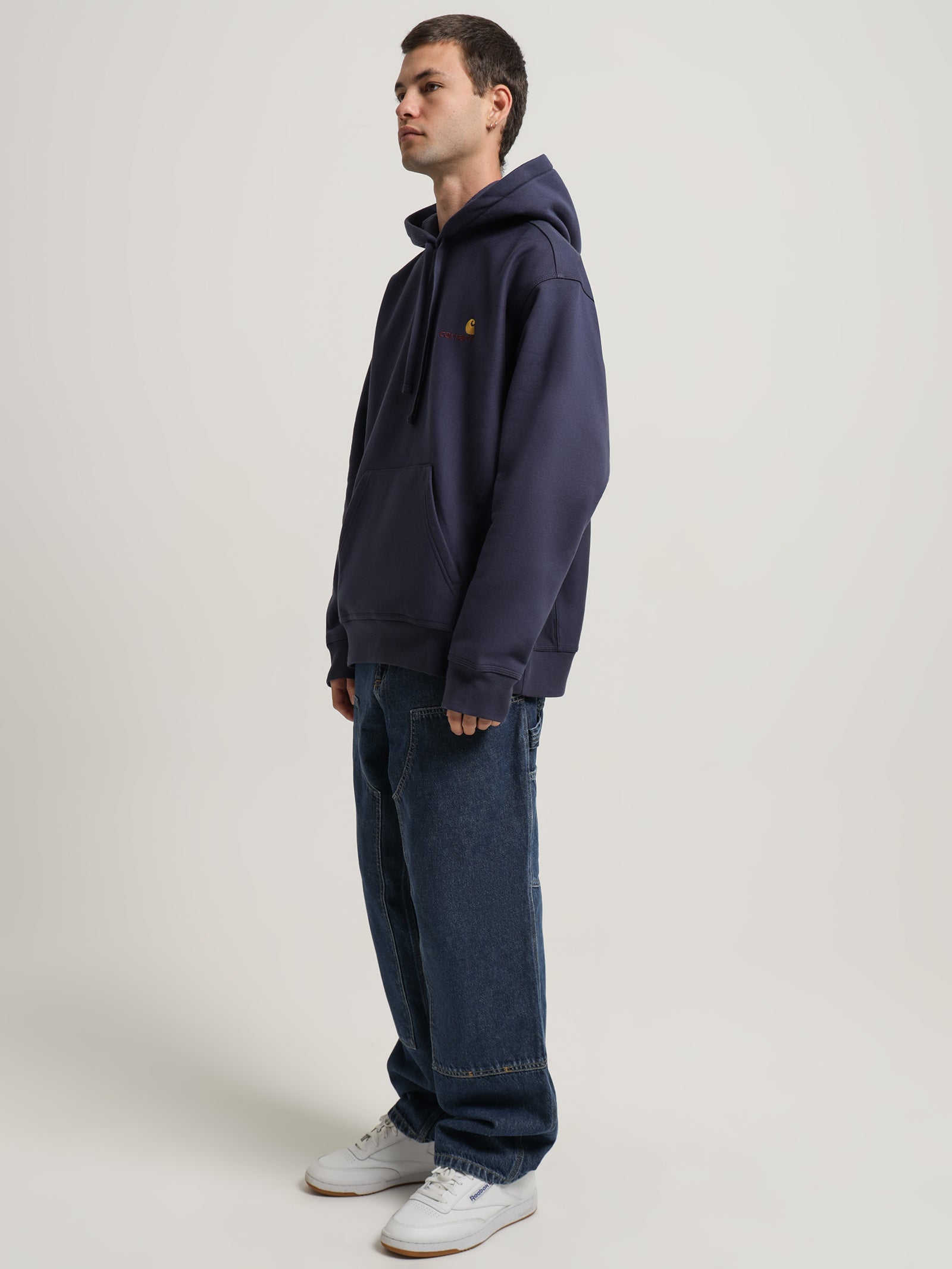 Hooded American Script Sweat