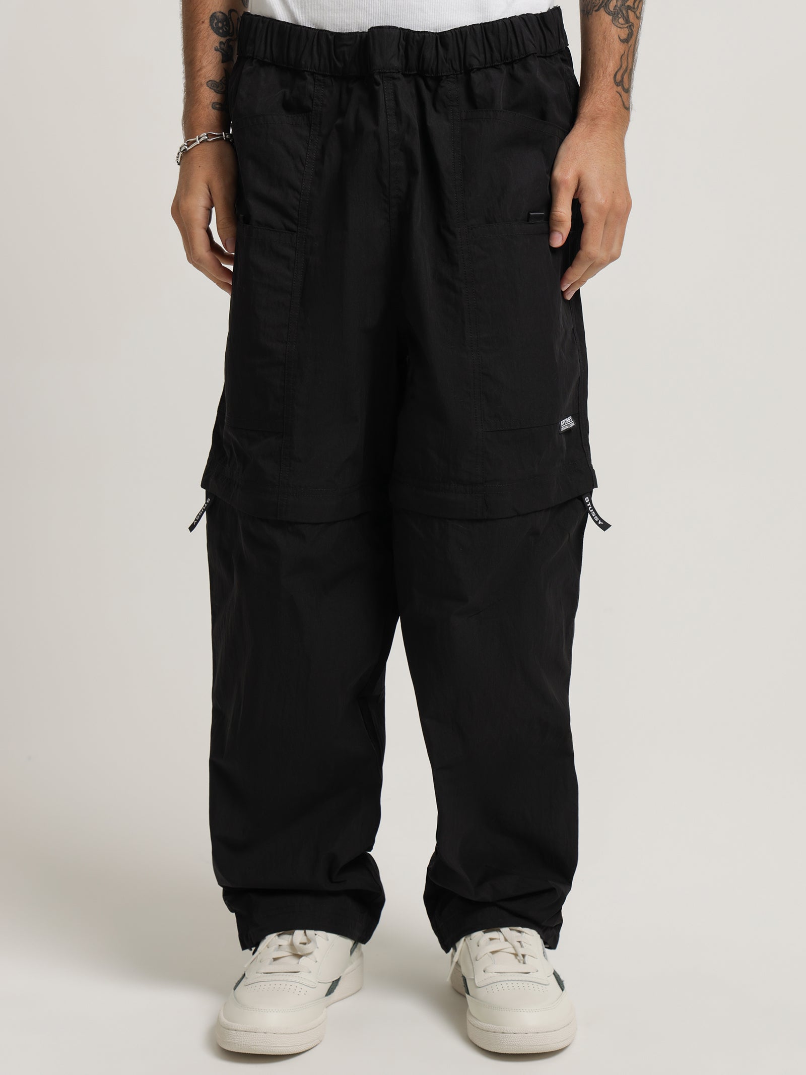 stussy convertible trail pant パンツ STUSSY Logo Nylon Cargo Pants