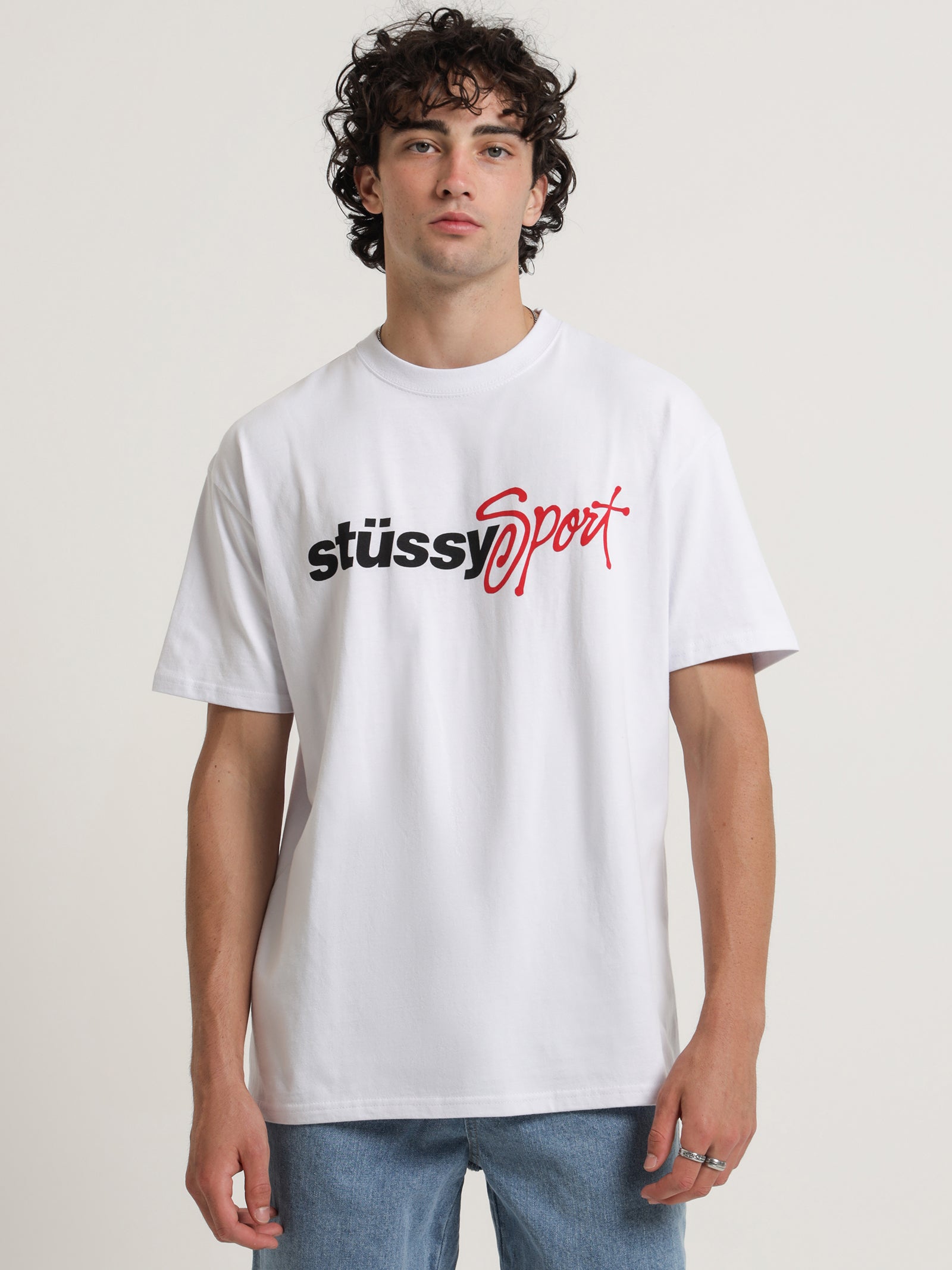 Stussy Sport 50-50 T-Shirt - Main Image