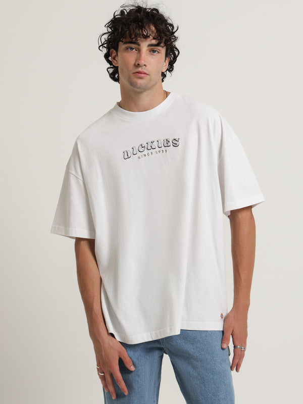 Cleaver T-Shirt in White - Glue Store