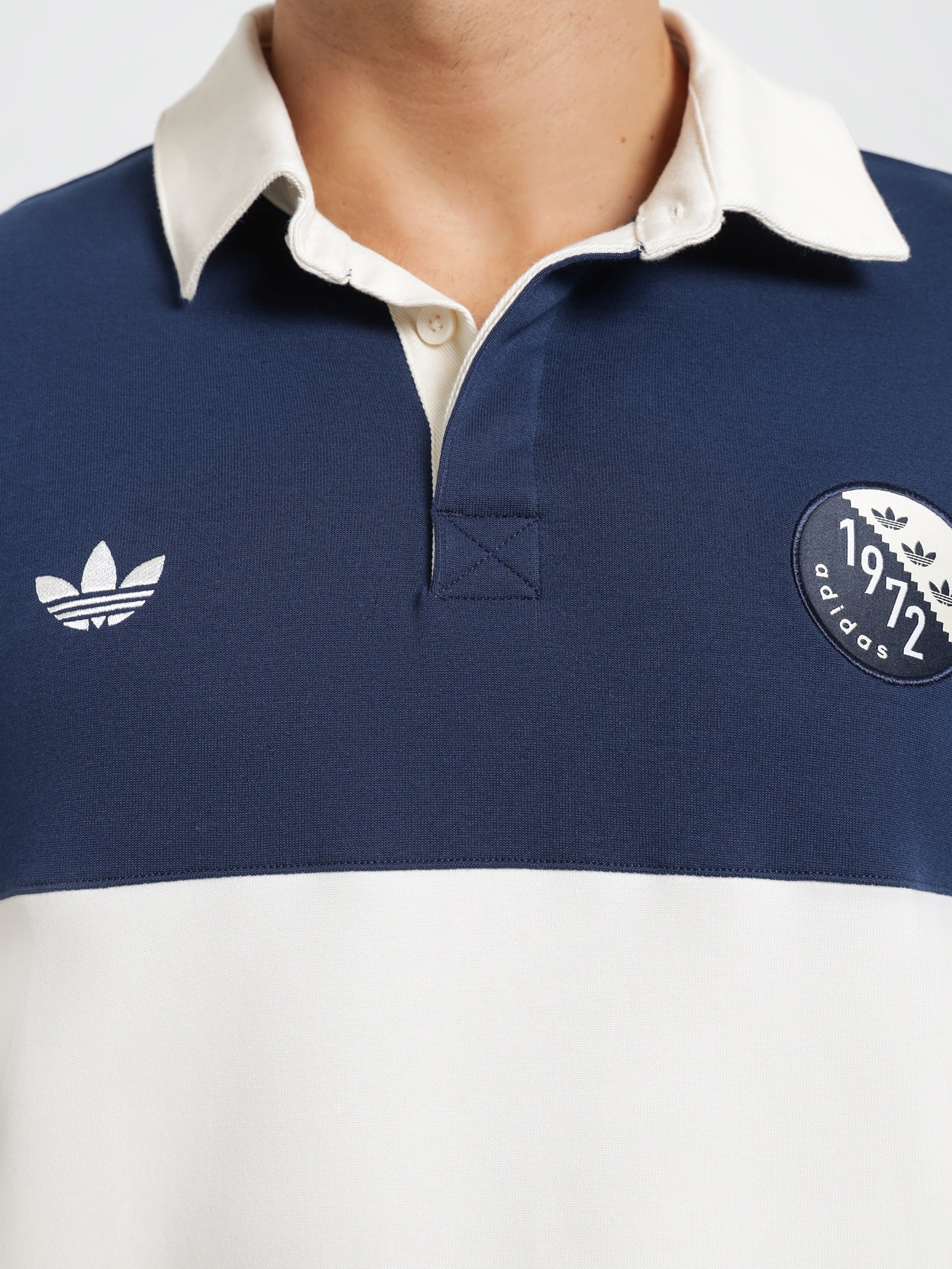 Adidas Originals Blokepop Rugby Polo Shirt IP7174 - KICKS CREW