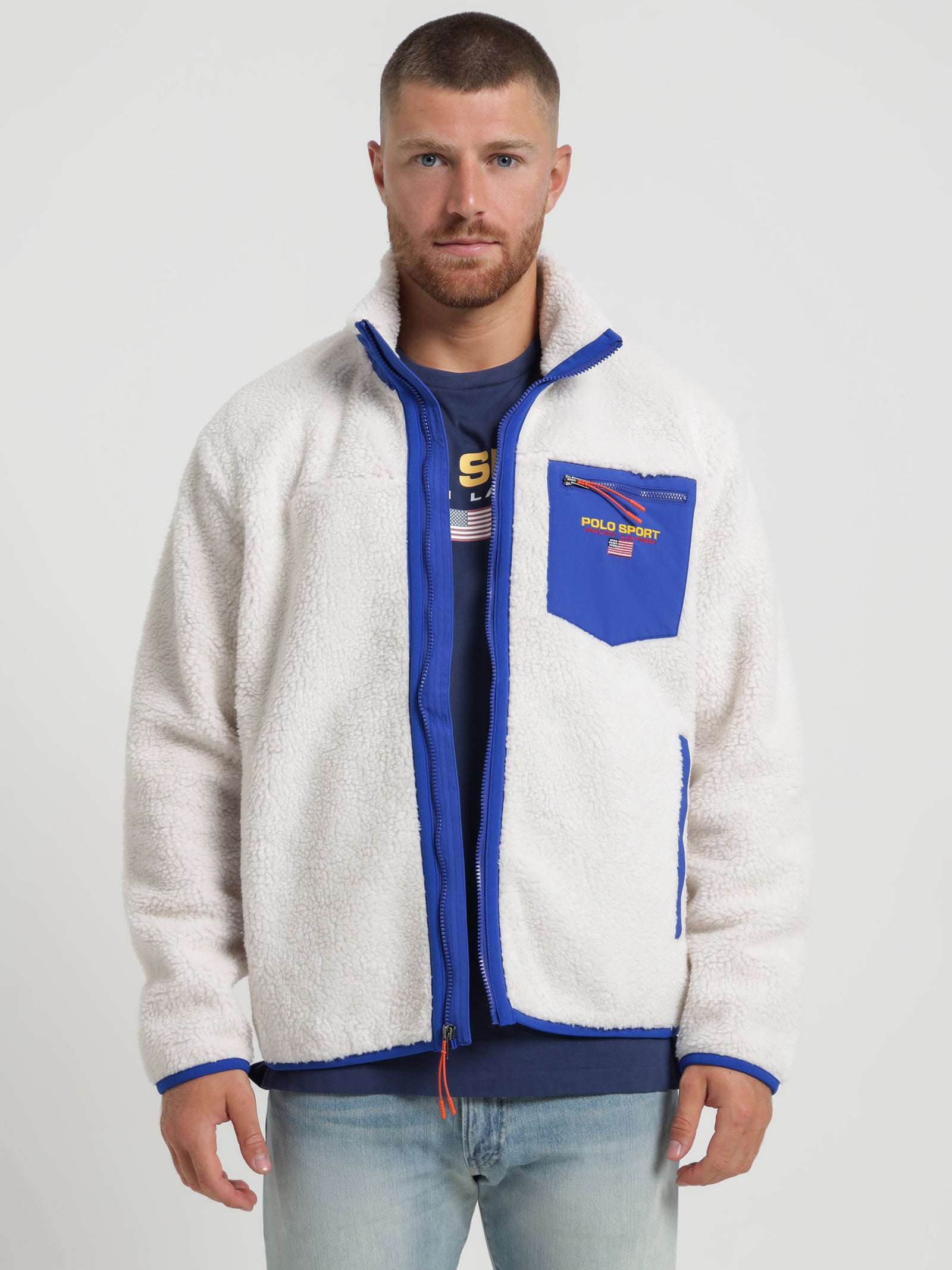 Bonded Polo Sport Pile Fleece