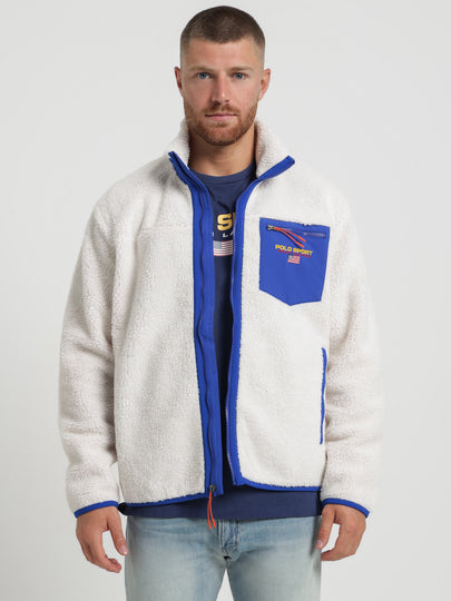 Bonded Polo Sport Pile Fleece