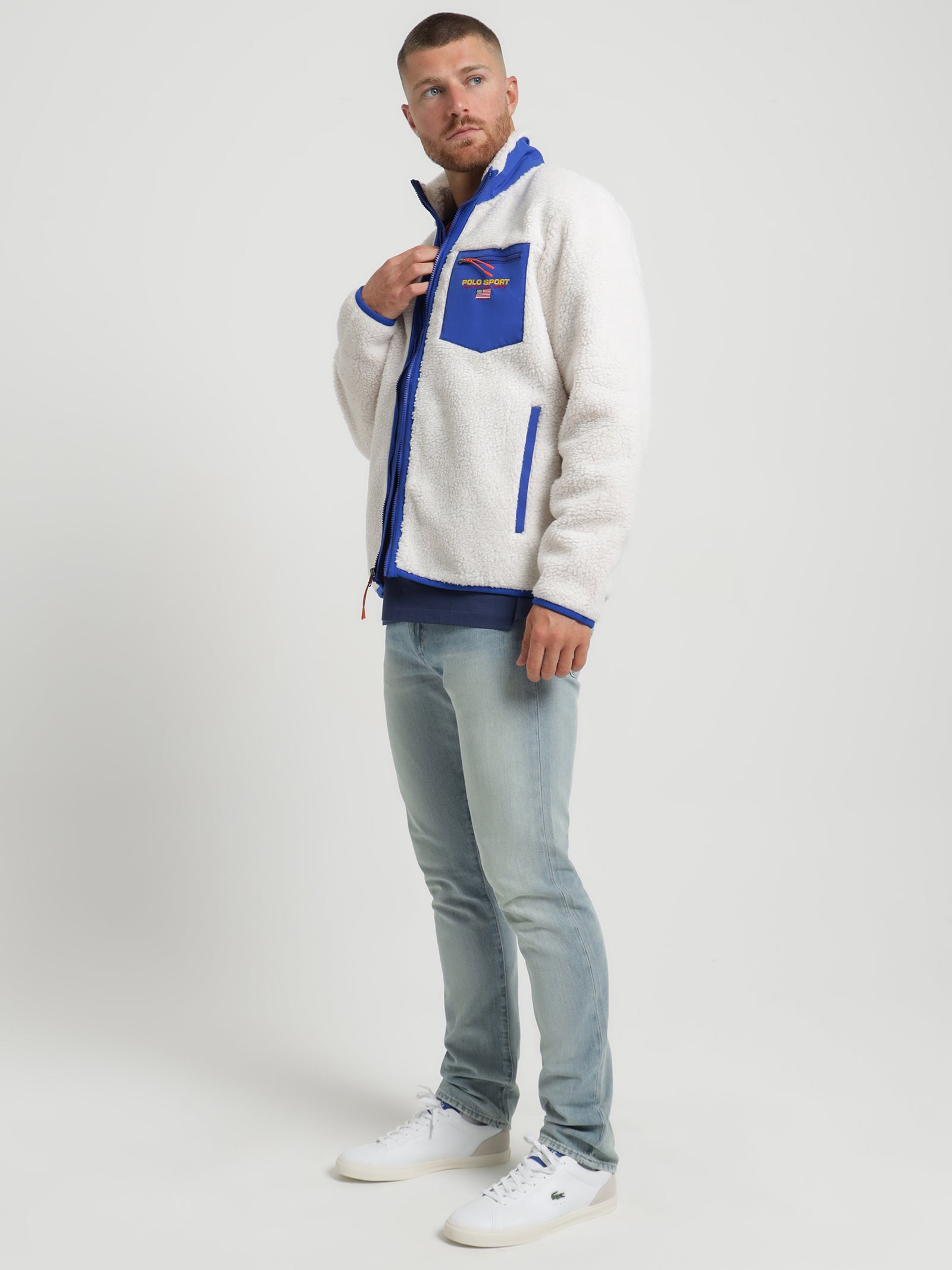 Bonded Polo Sport Pile Fleece