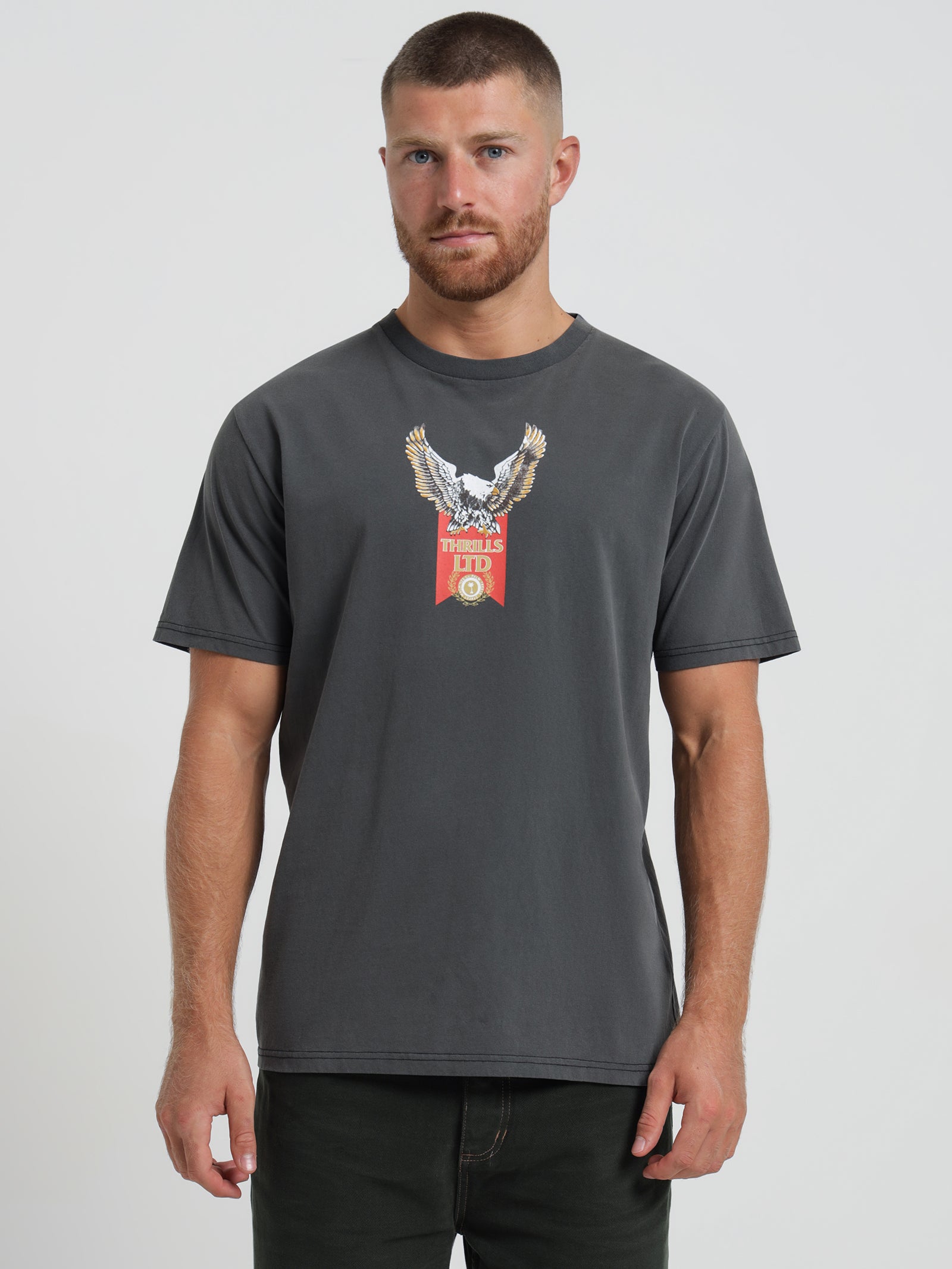 Thrills All For One Merch Fit T-Shirt Black | Glue Store