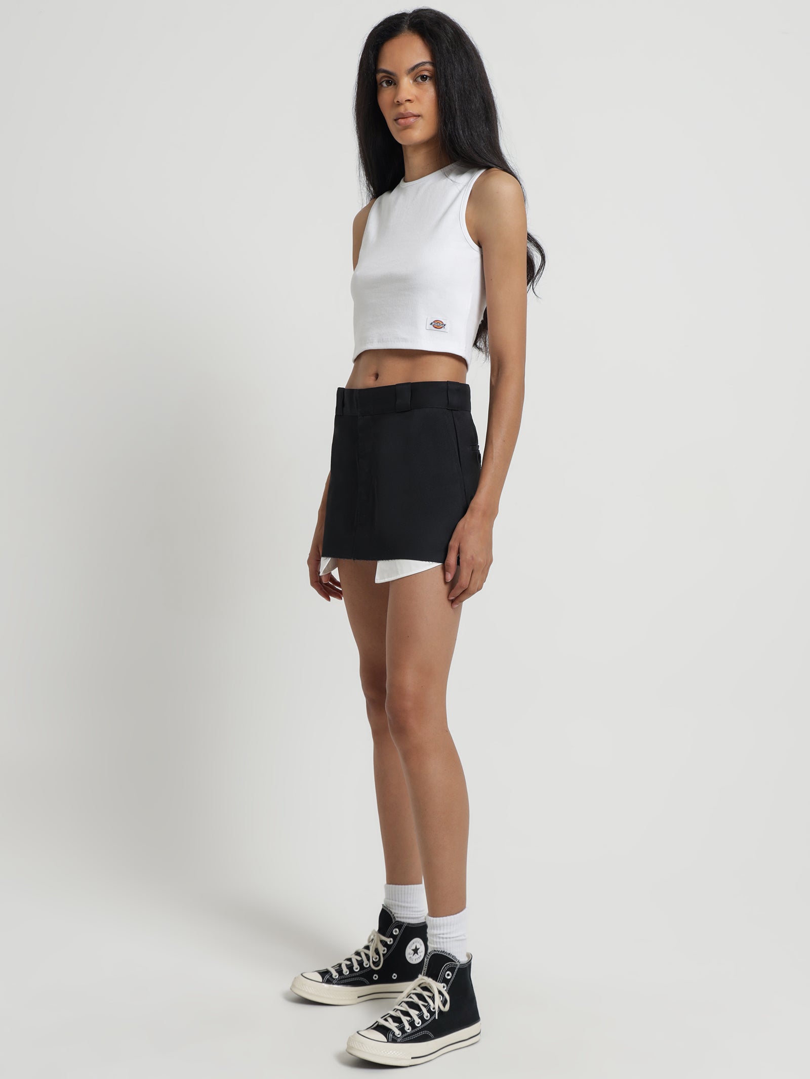 Dickies Essential Rib Tank White | Glue Store
