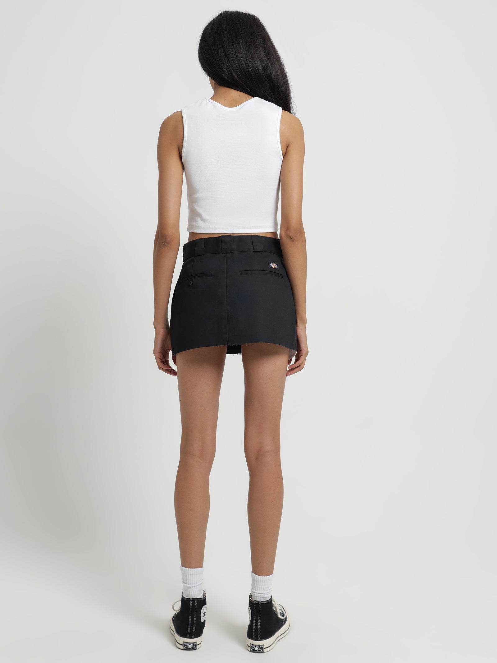 Dickies Essential Rib Tank White | Glue Store