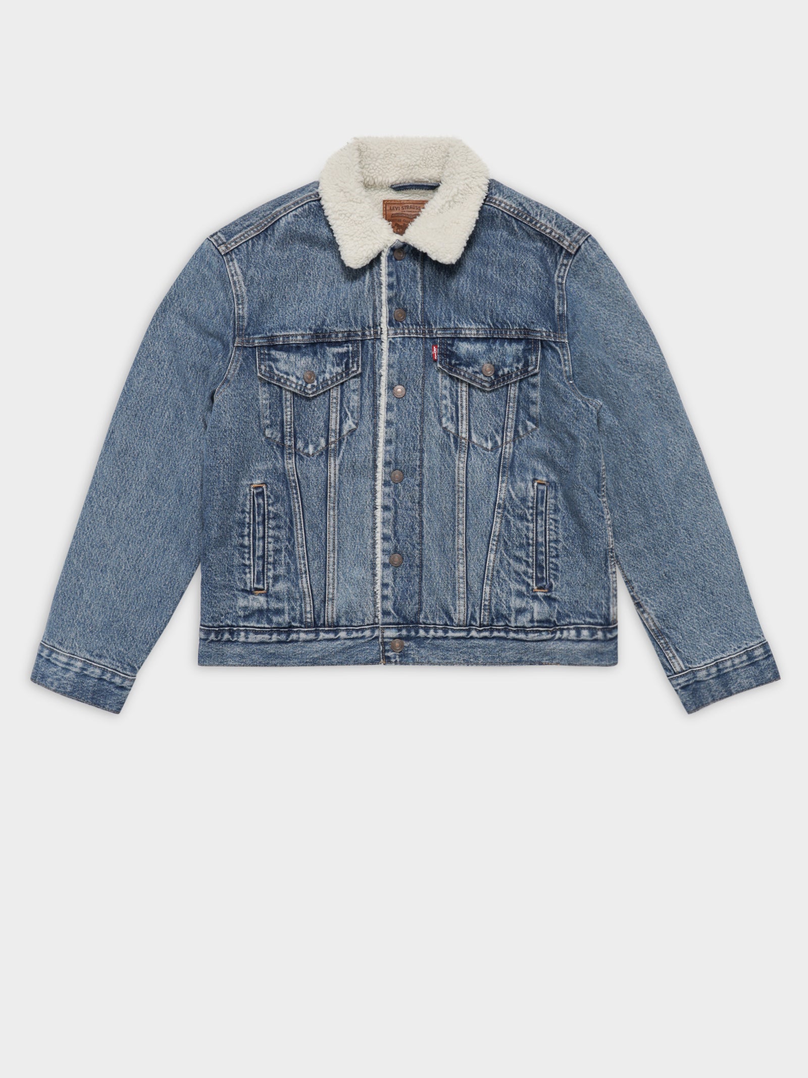 Ex Boyfriend Sherpa Trucker Jacket