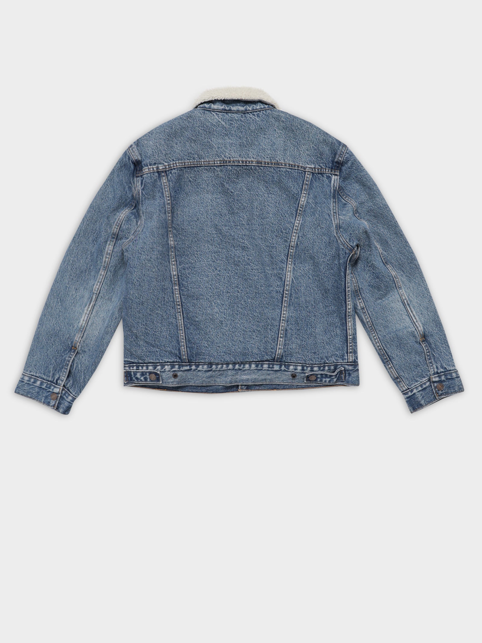 Ex Boyfriend Sherpa Trucker Jacket