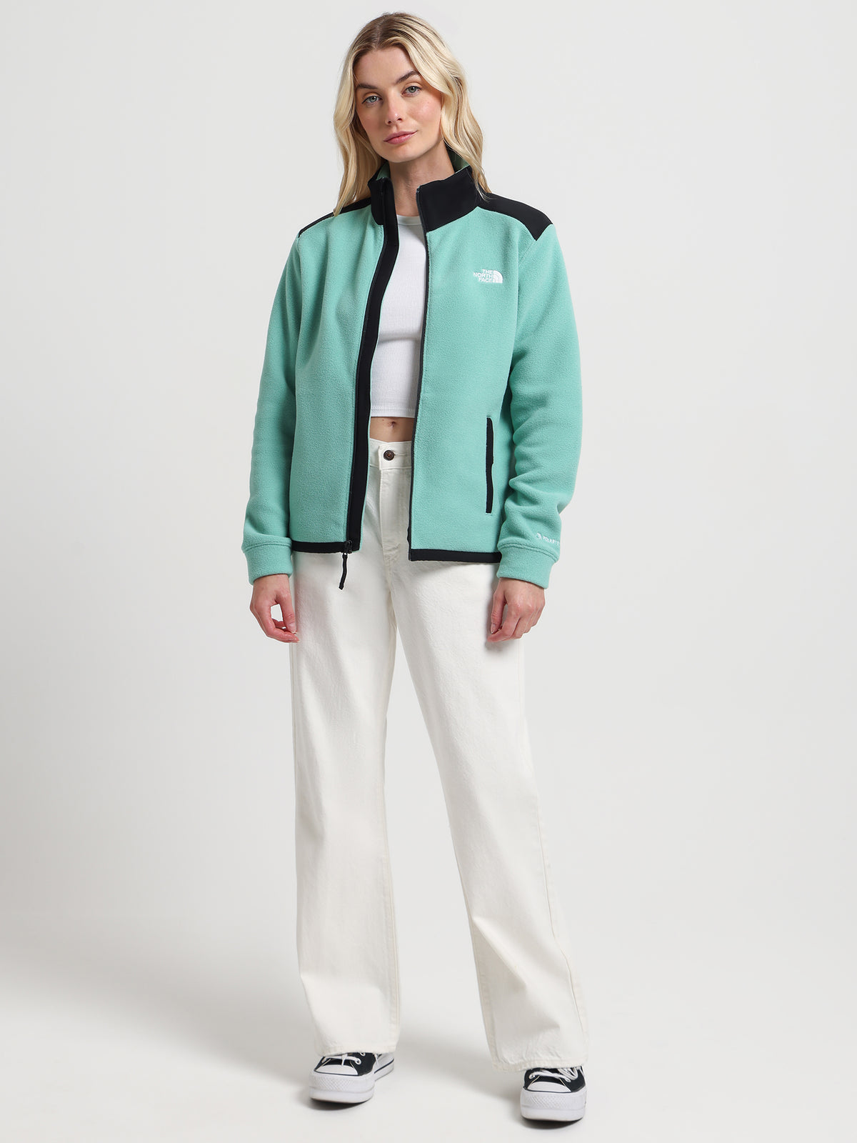 Alpine Polartec® 200 Fleece Full-Zip Jacket in Wasabi Green