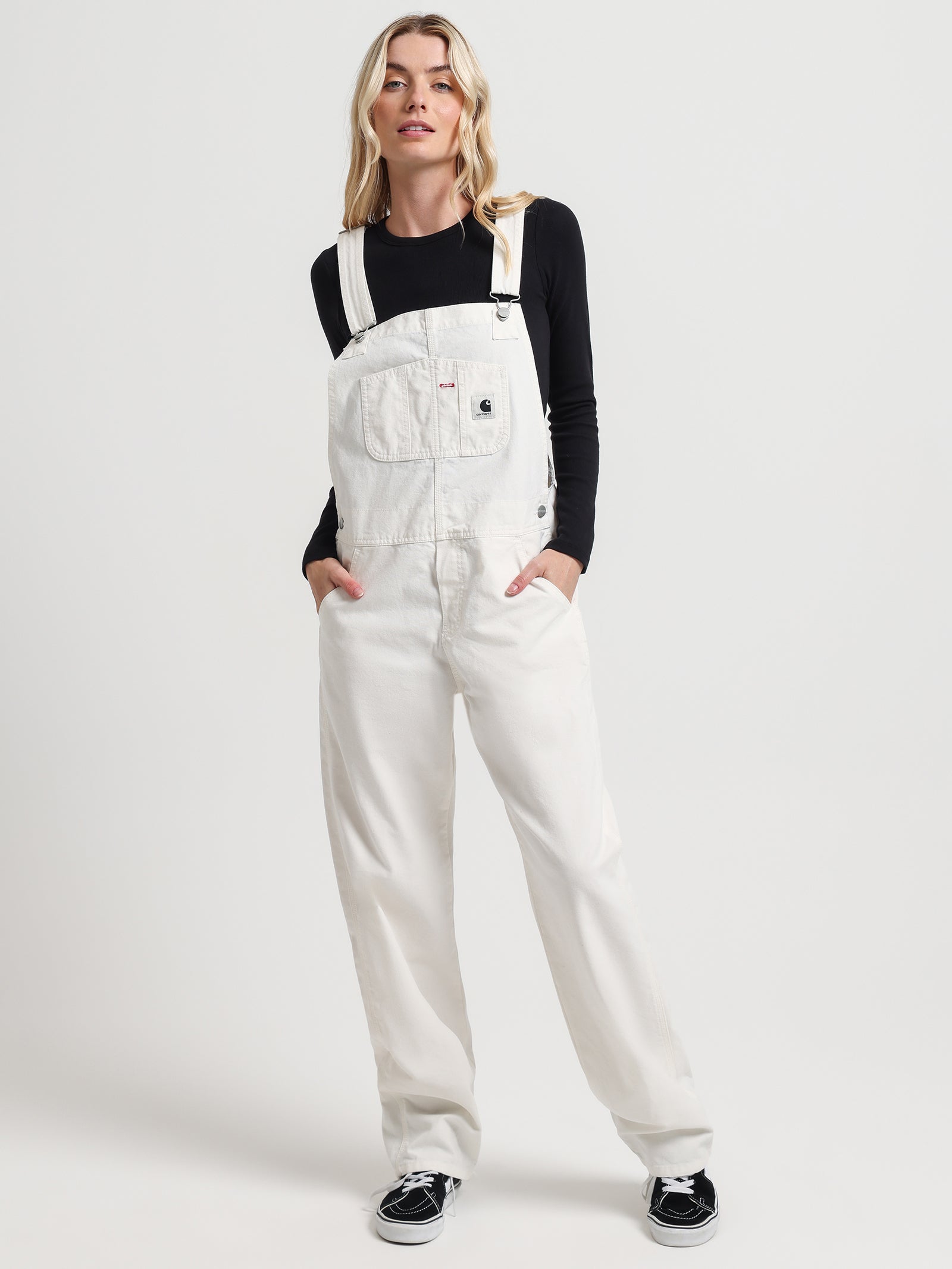Bib Straight-Leg Overalls