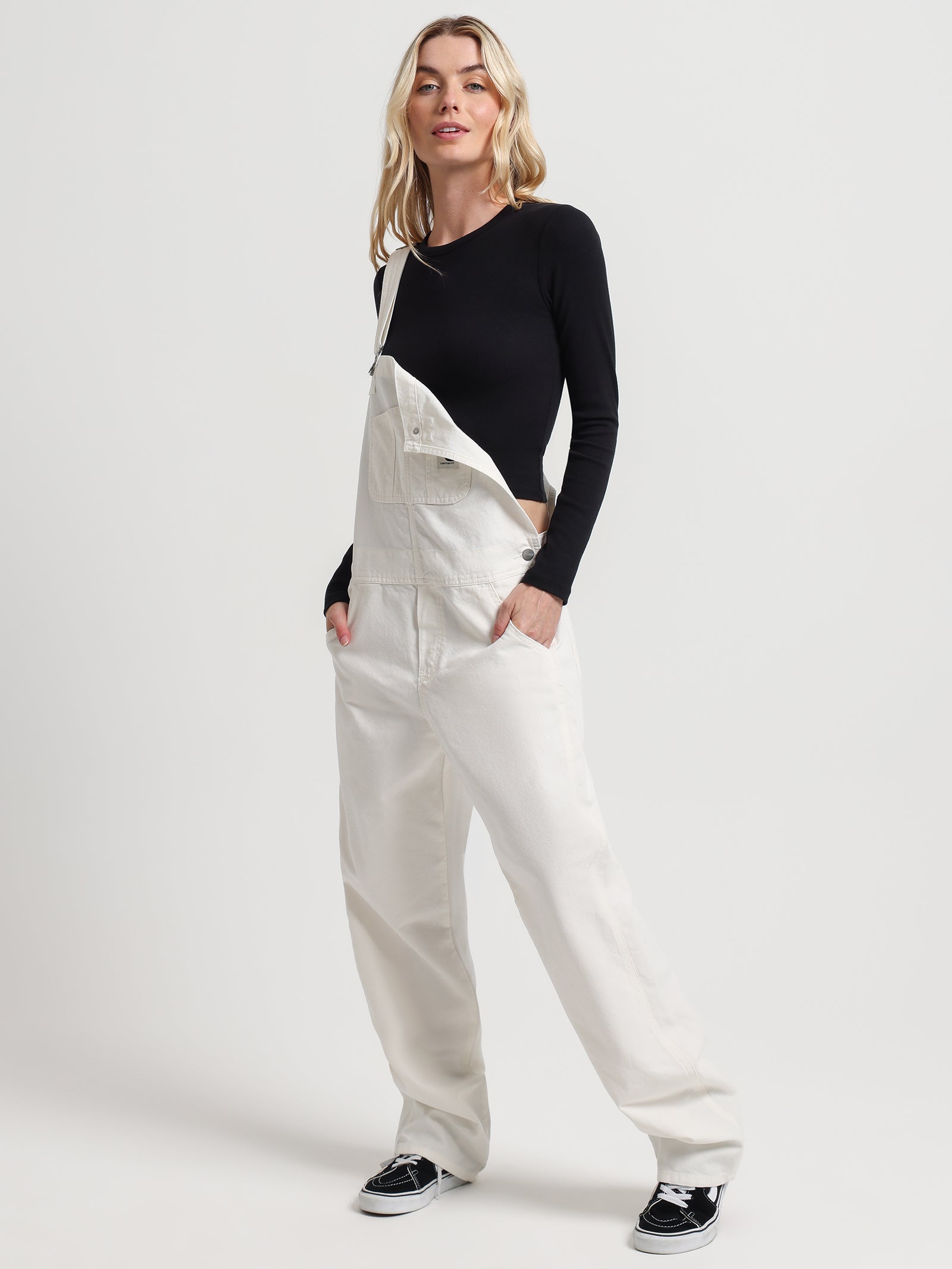 Bib Straight-Leg Overalls