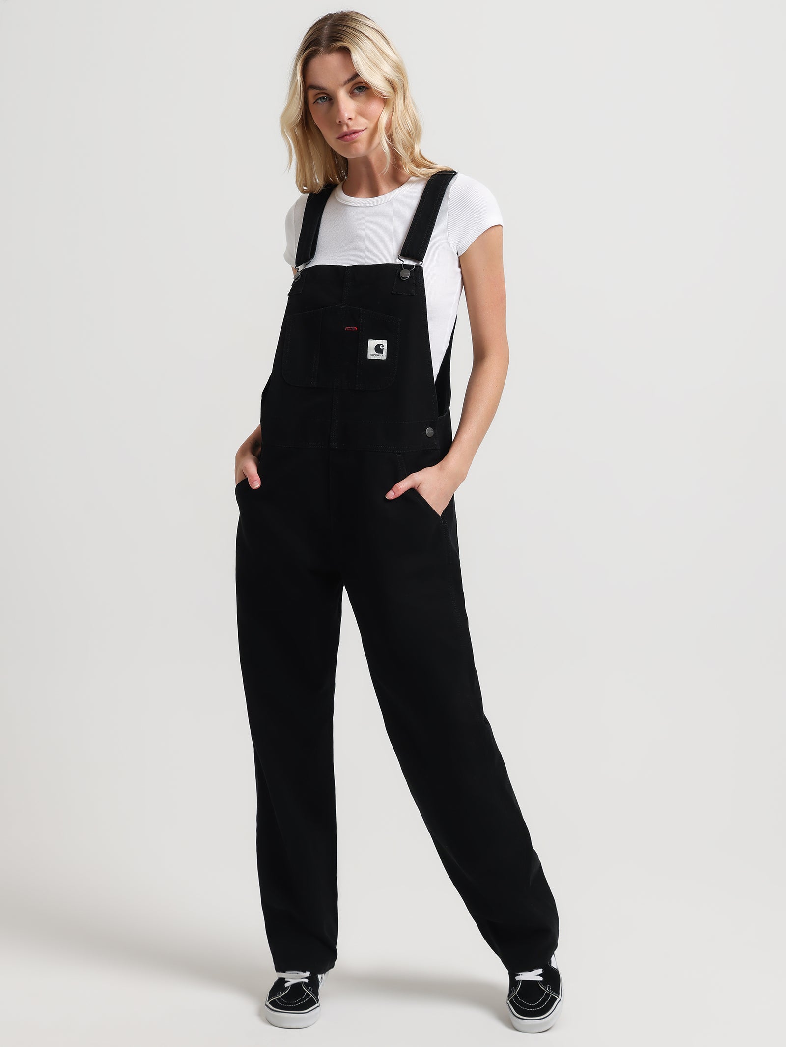 Bib Straight-Leg Overalls